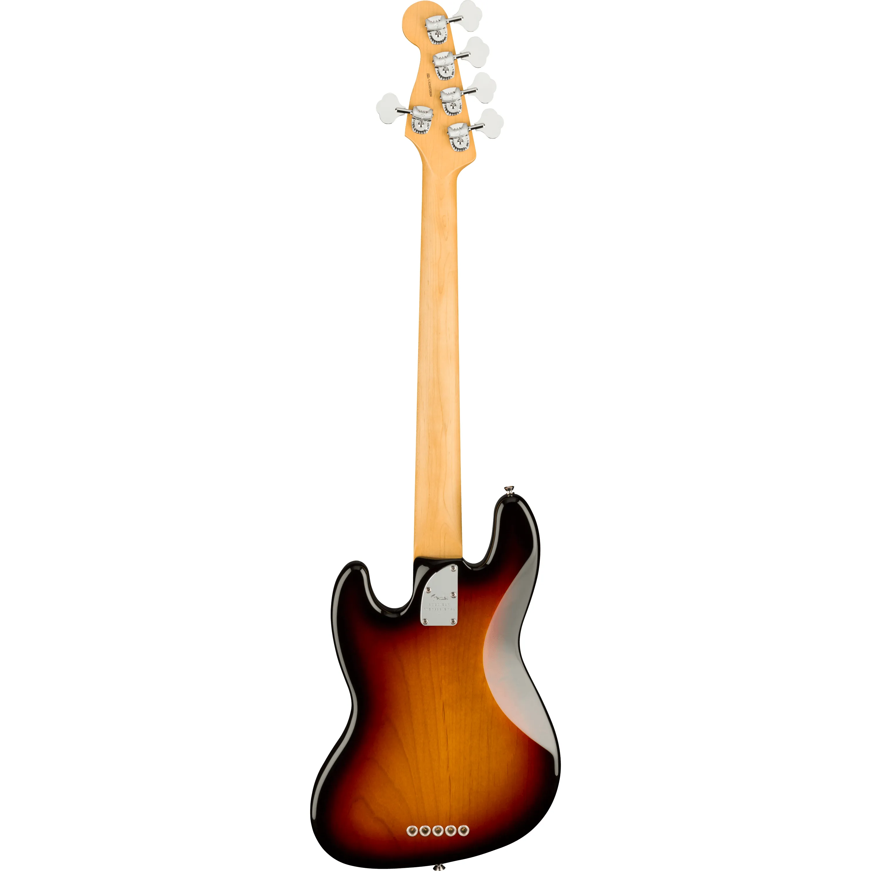 Fender American Professional II Jazz Bass V RW 3-Color Sunburst back view