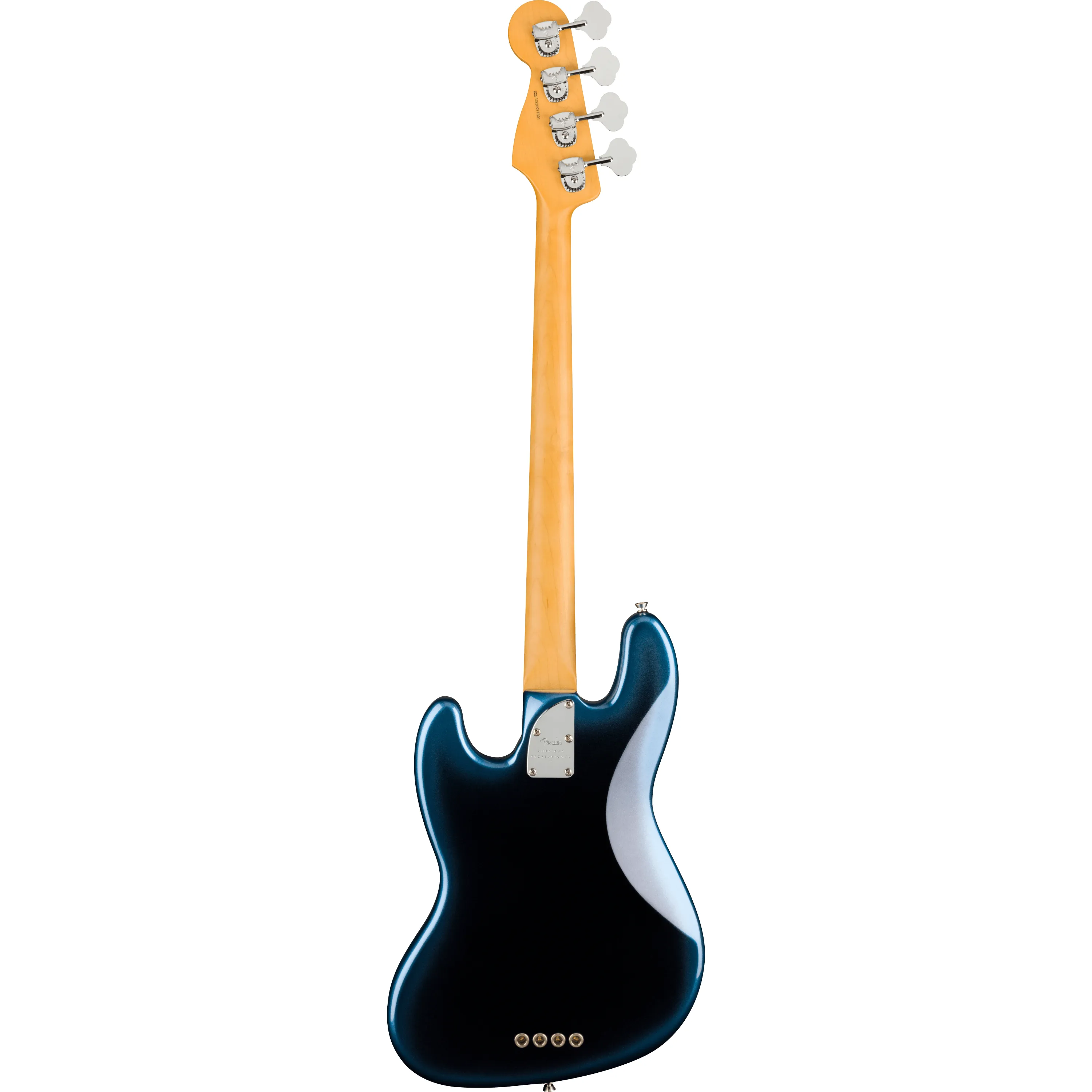Fender American Professional II Jazz Bass Fretless RW Dark Night back view