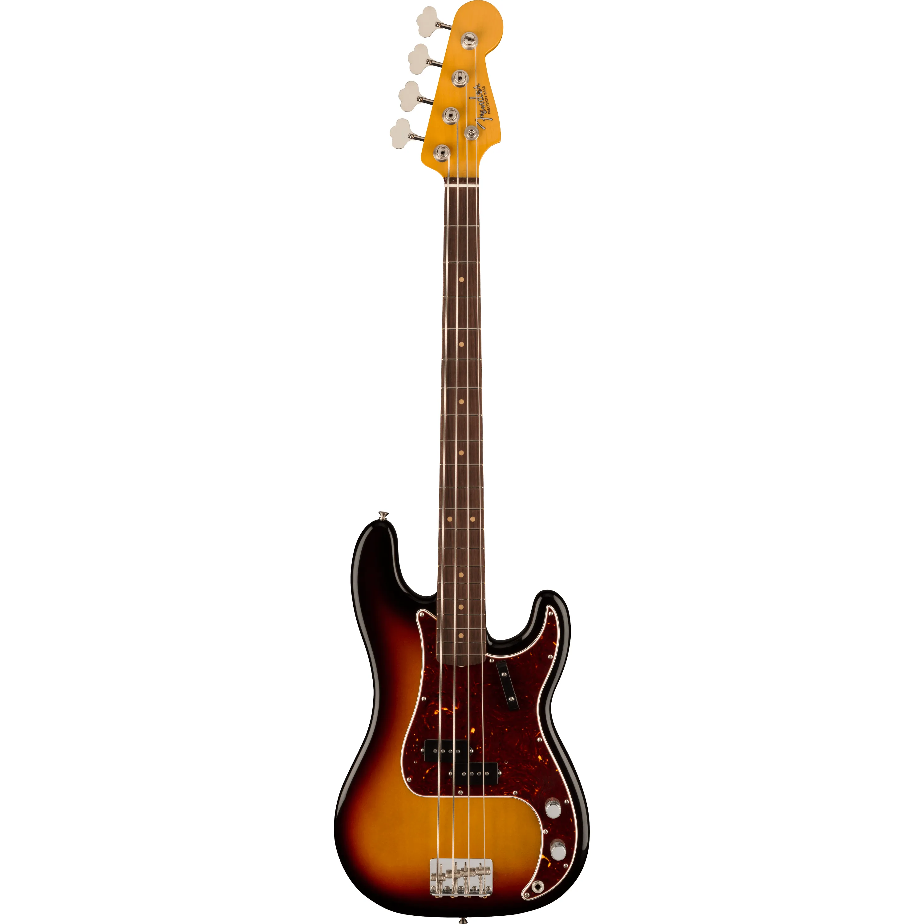Fender American Vintage II 1960 Precision Bass RW 3-Color Sunburst front view
