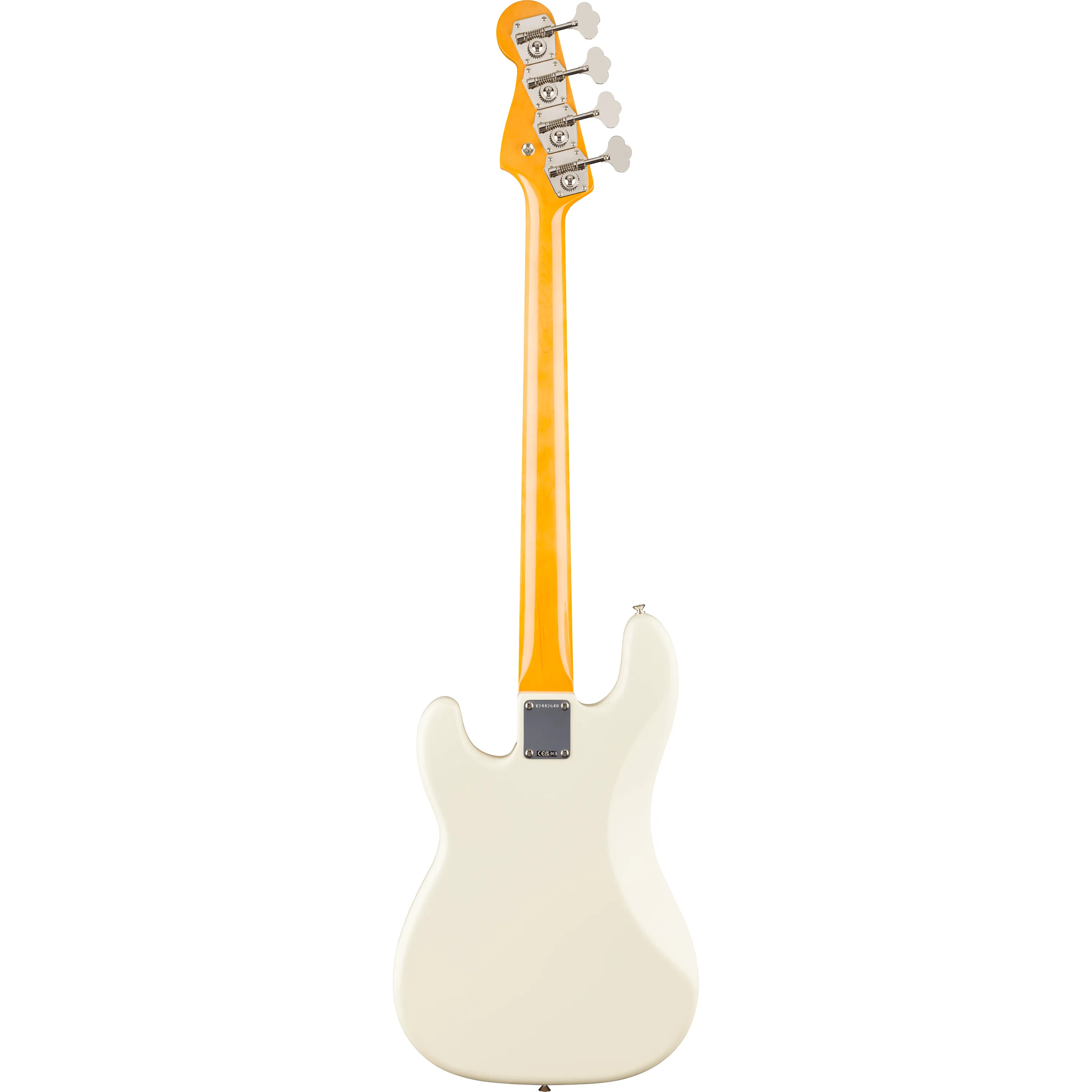 Fender American Vintage II 1960 Precision Bass RW Olympic White back view