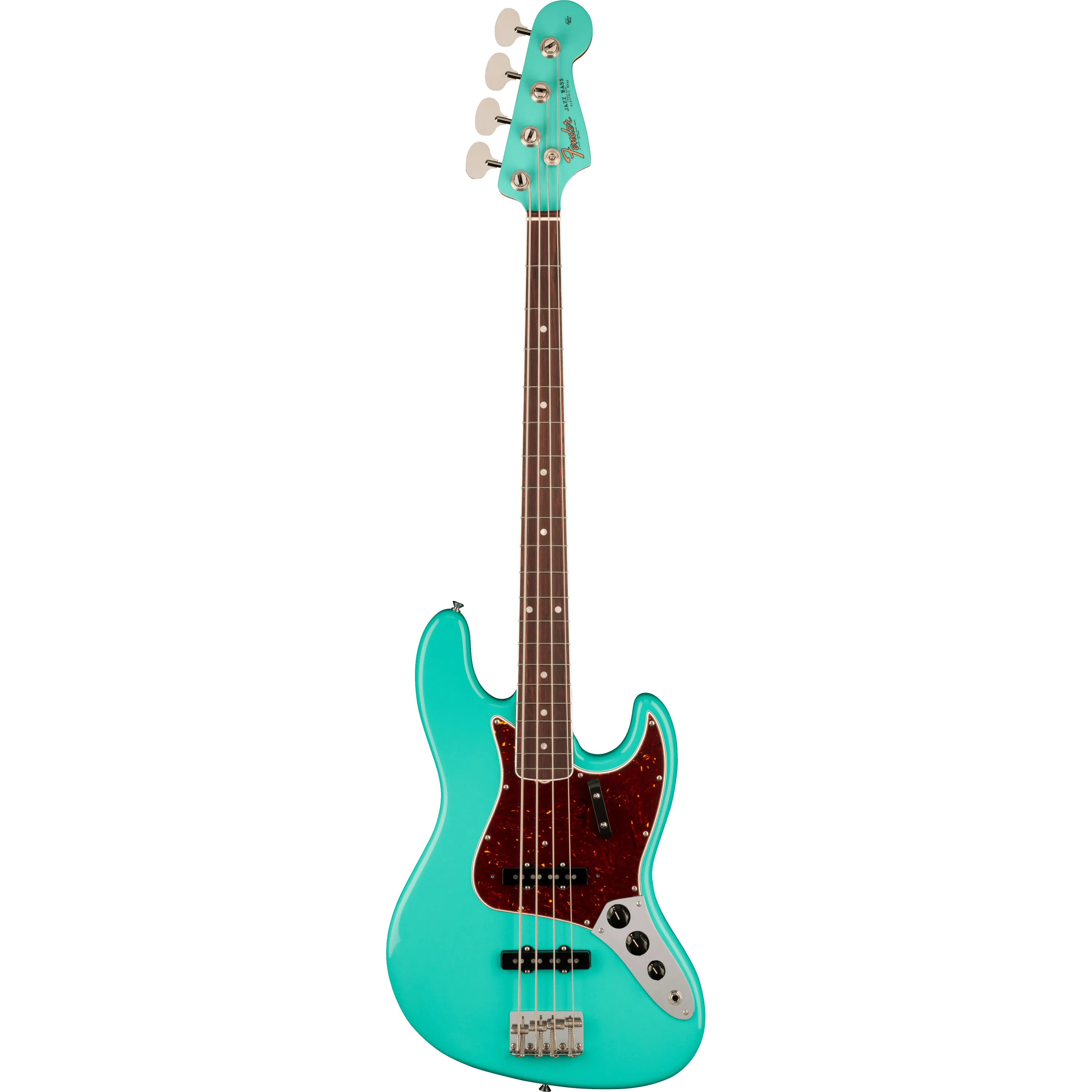 Fender American Vintage II 1966 Jazz Bass RW Sea Foam Green front view