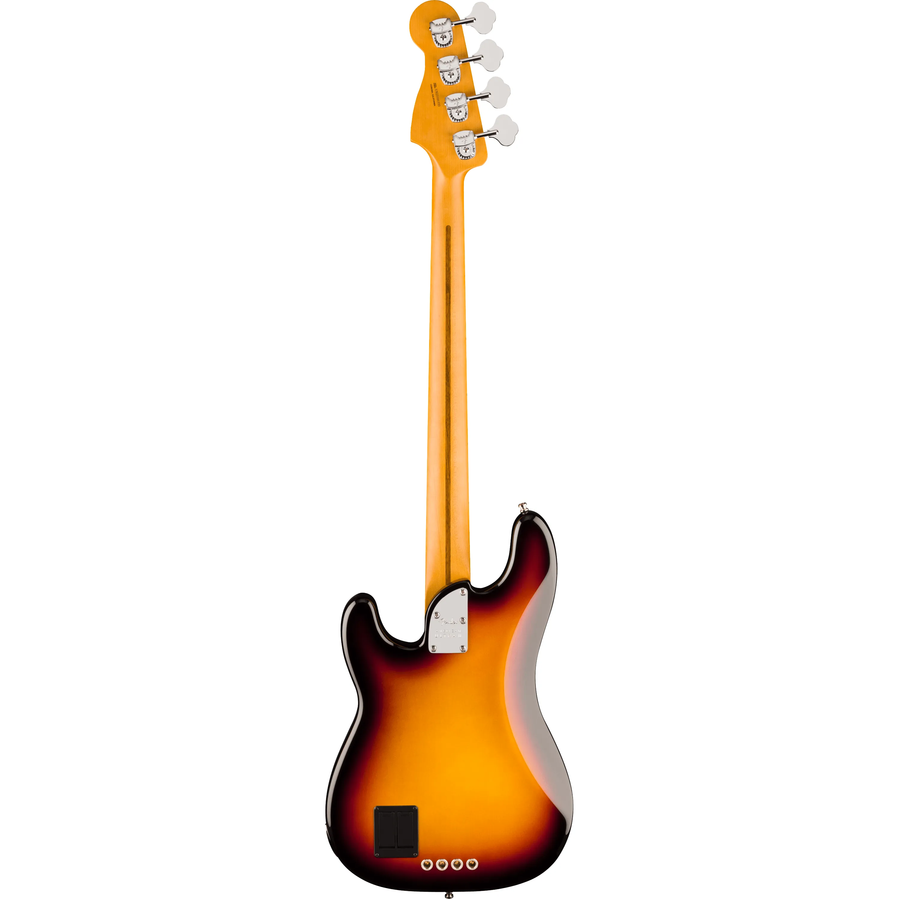 Fender American Ultra II Precision Bass MN Ultraburst back view