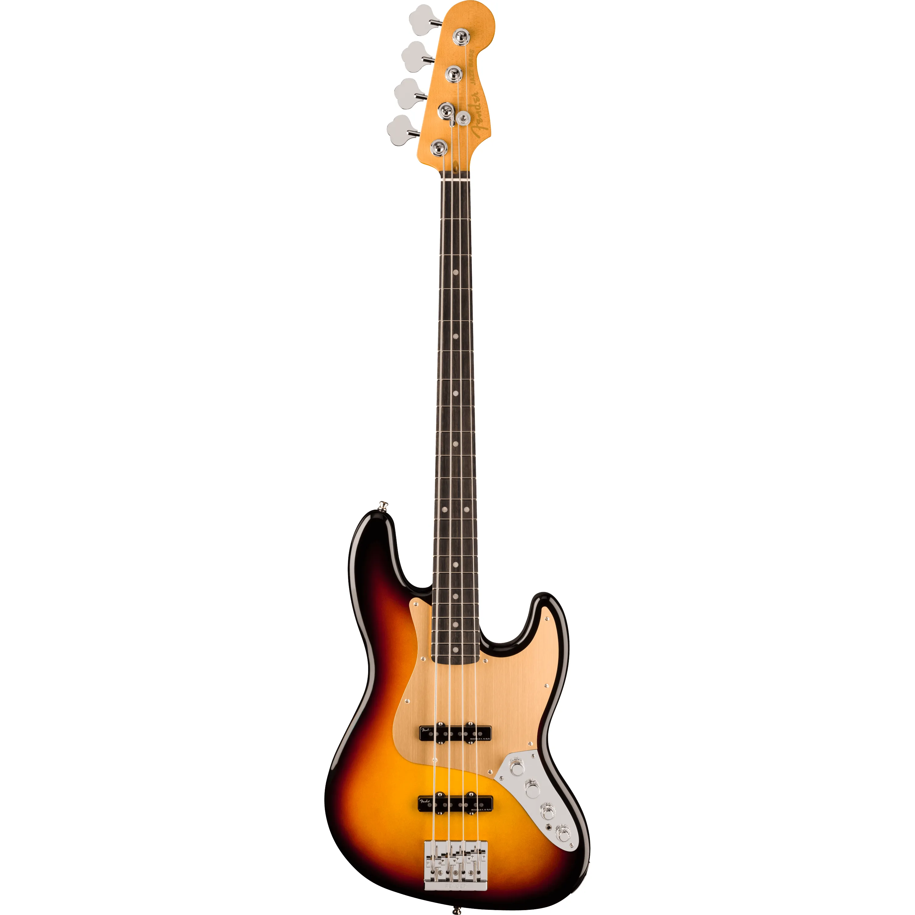 Fender American Ultra II Jazz Bass EB Ultraburst front view