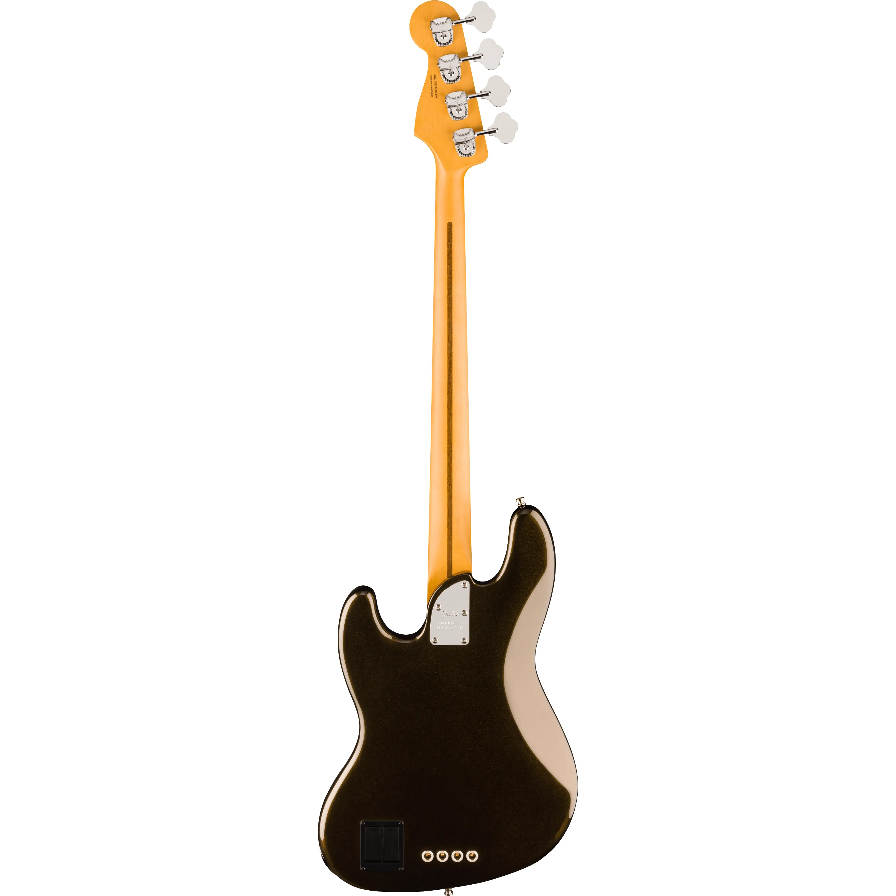 Fender American Ultra II Jazz Bass EB Texas Tea back view