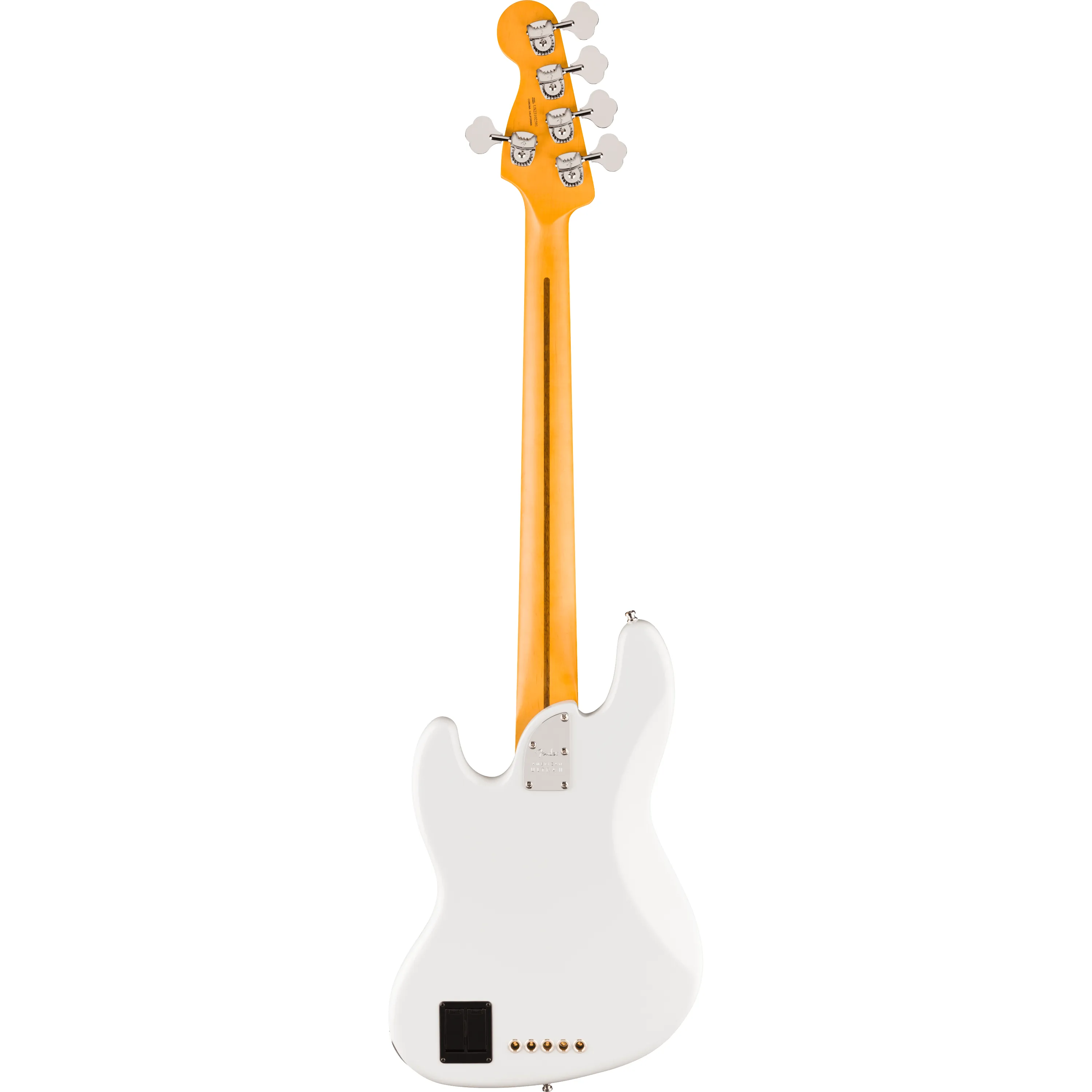 Fender American Ultra II Jazz Bass V MN Avalanche back view