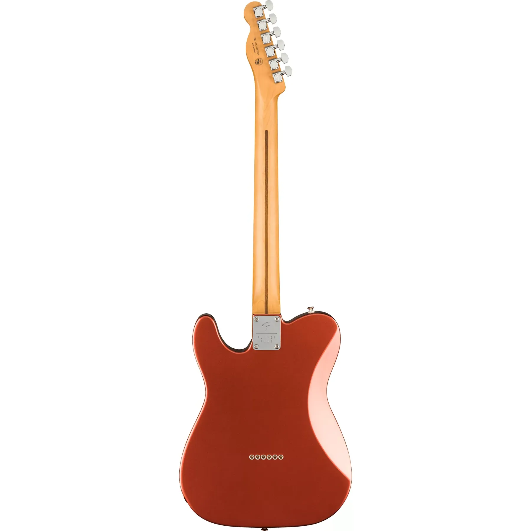 Alternate view of Player Plus Telecaster MN Aged Candy Apple Red