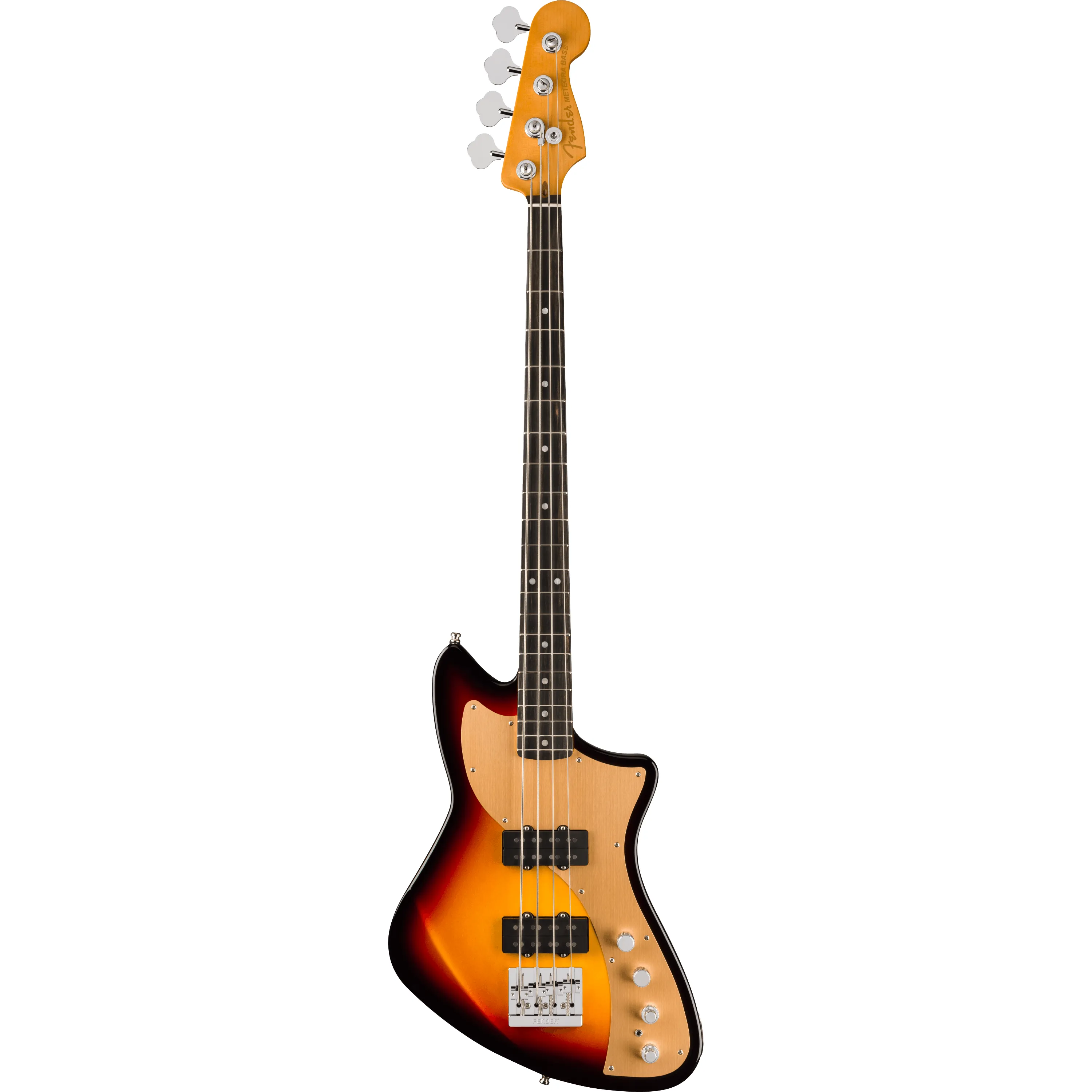 Fender American Ultra II Meteora Bass EB Ultraburst front view