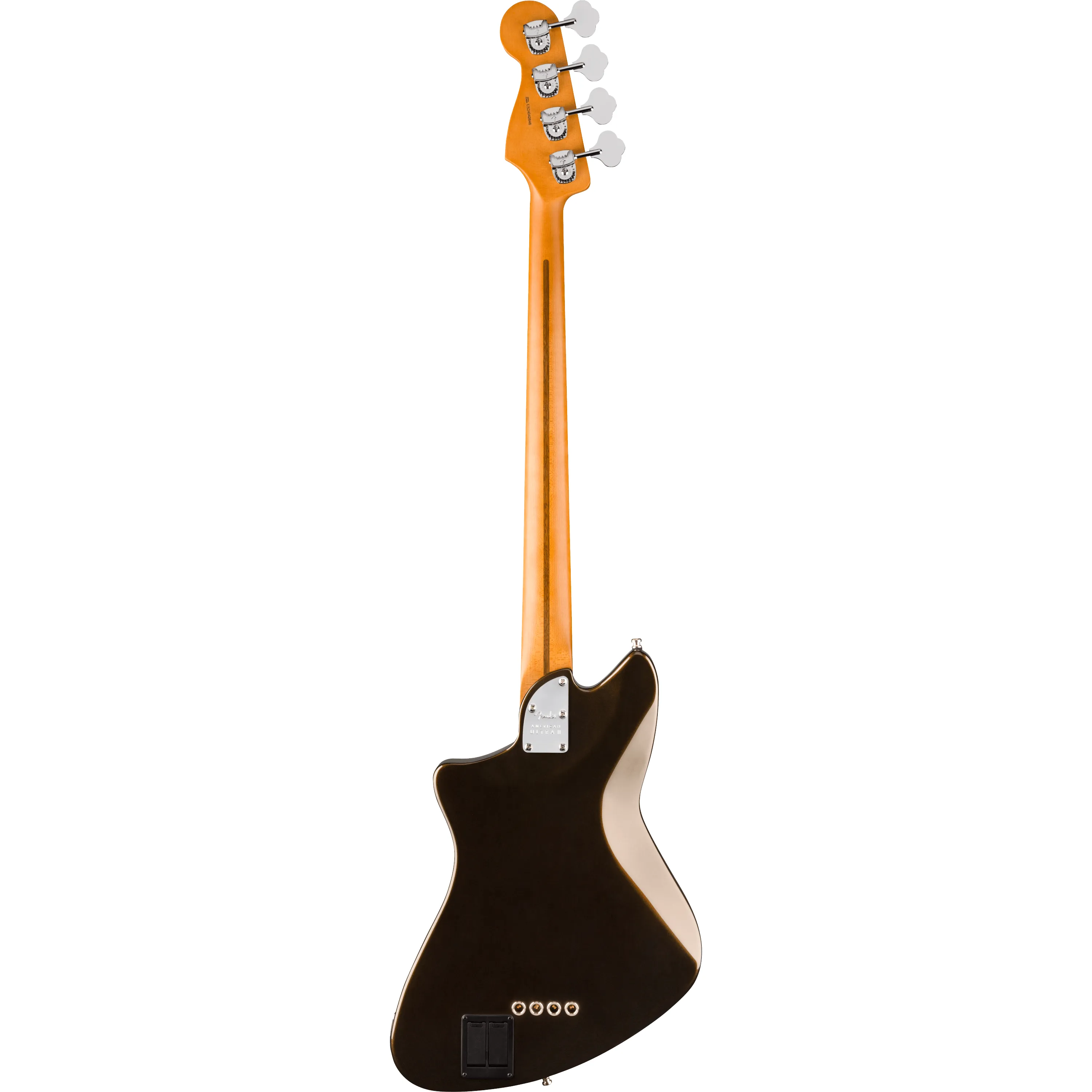 Fender American Ultra II Meteora Bass EB Texas Tea back view