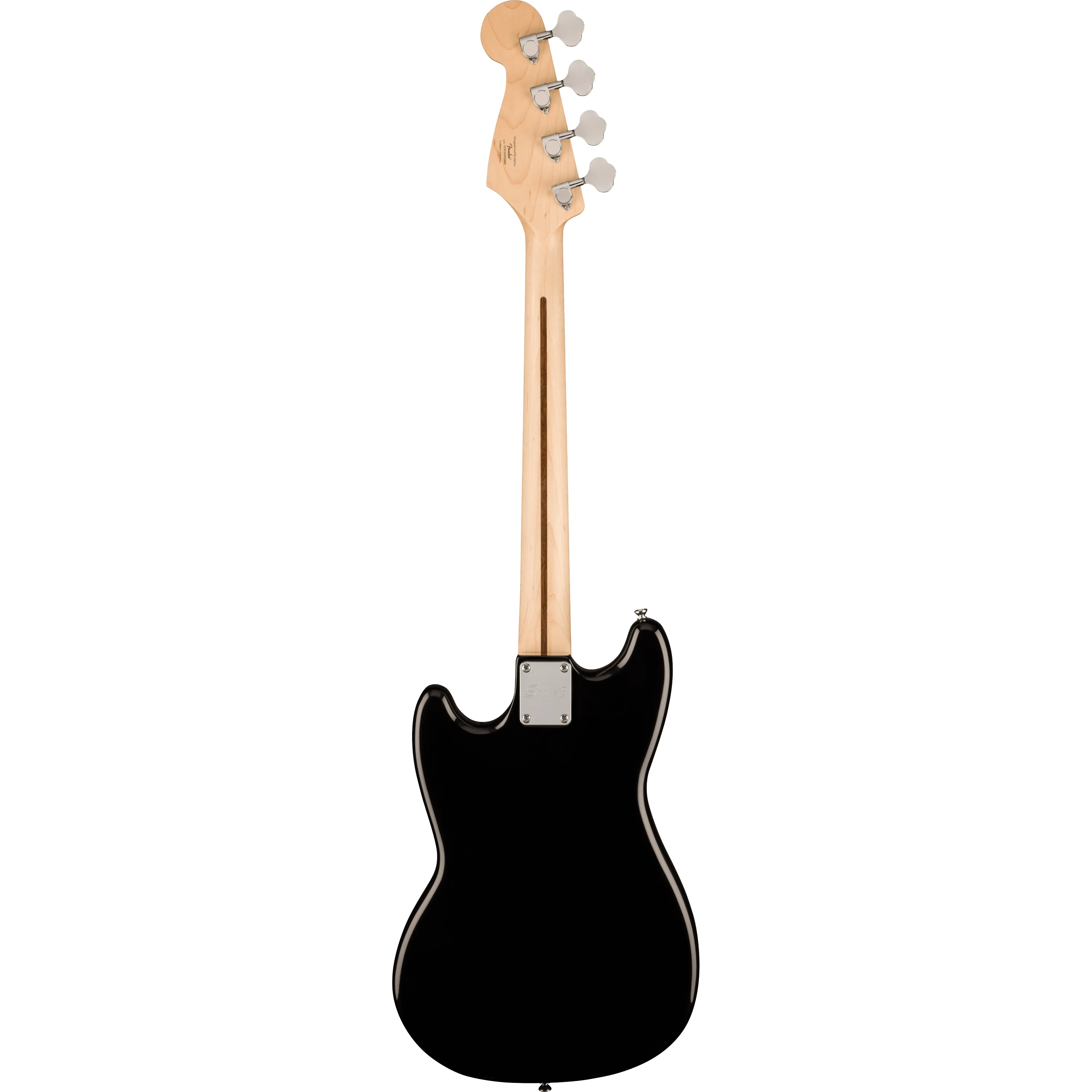 Squier Sonic Bronco Bass IL Black back view