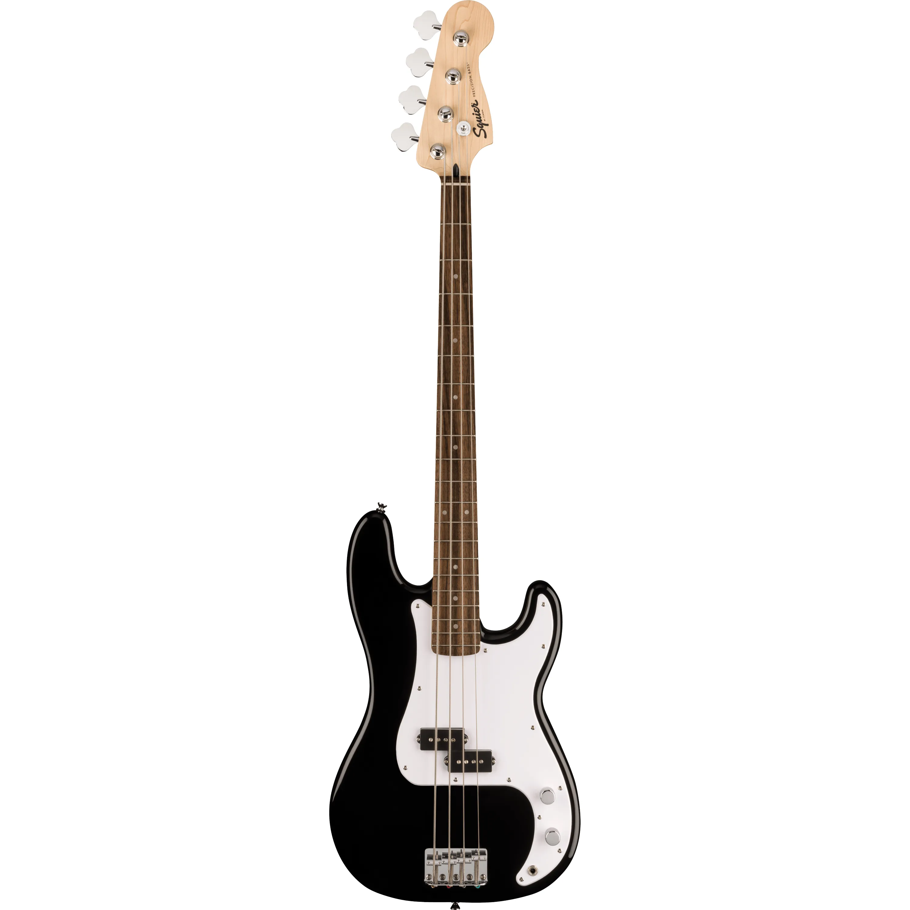 Squier Sonic Precision Bass IL Black front view