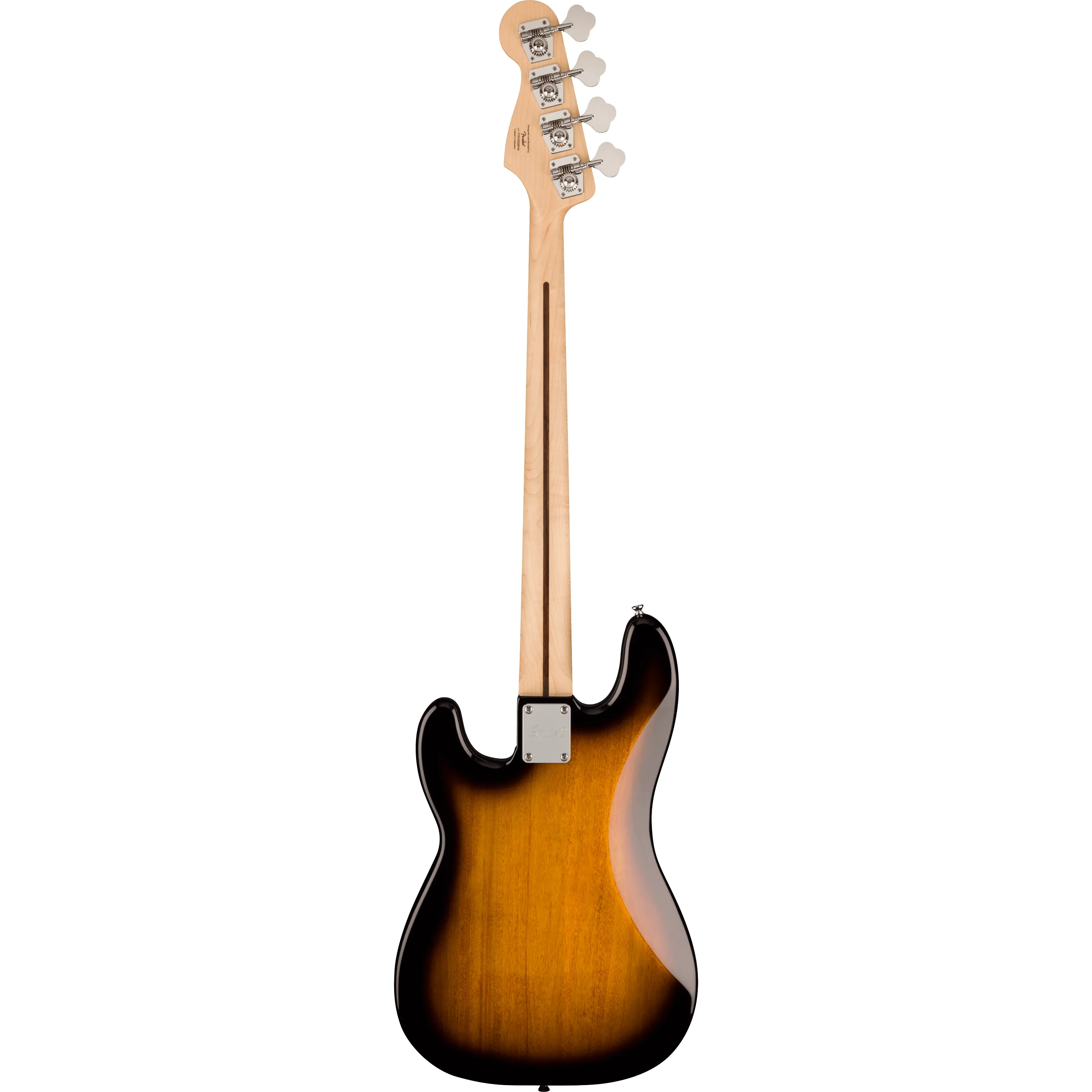 Squier Sonic Precision Bass MN 2-Color Sunburst back view
