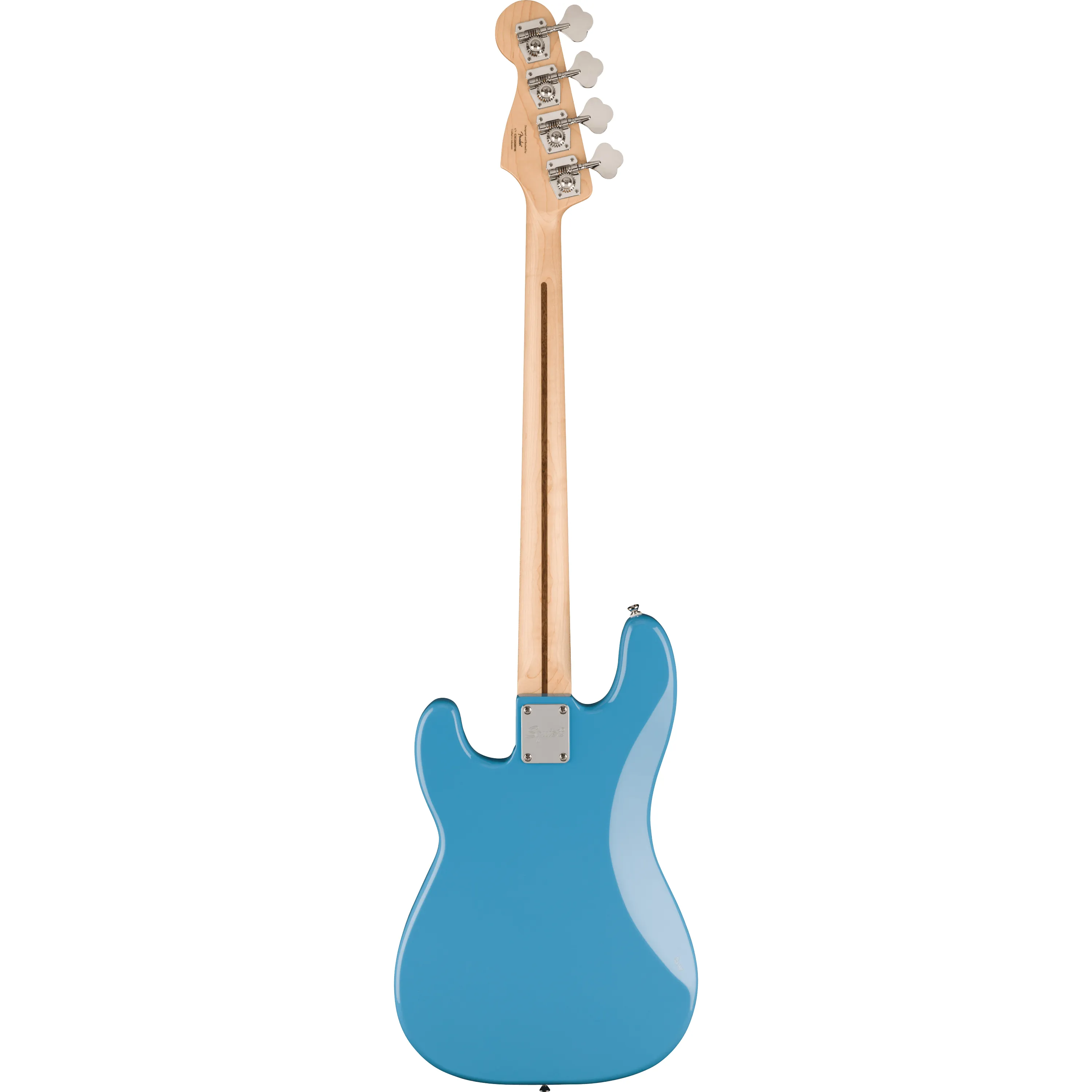 Squier Sonic Precision Bass MN California Blue back view