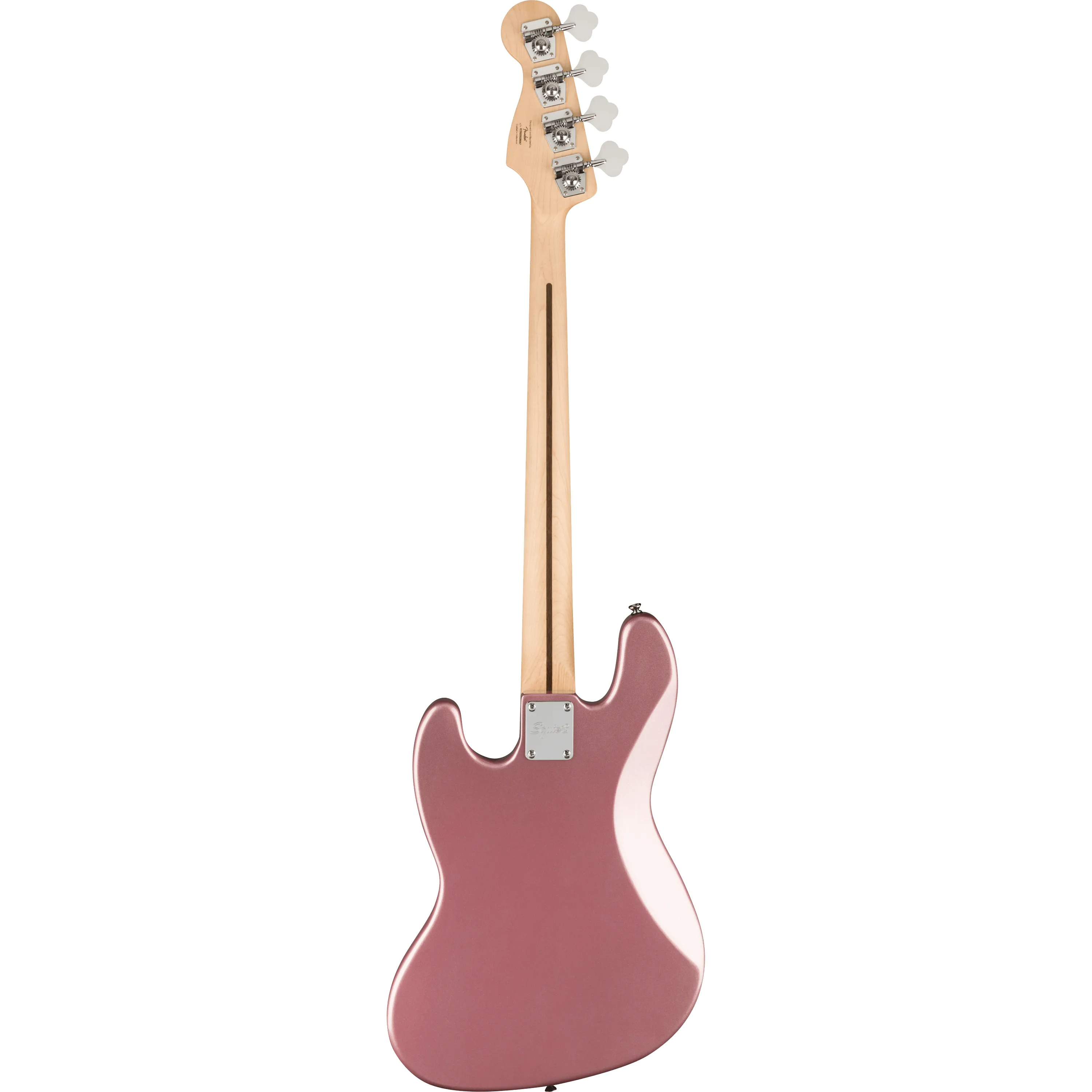 Squier Affinity Jazz Bass IL Burgundy Mist back view