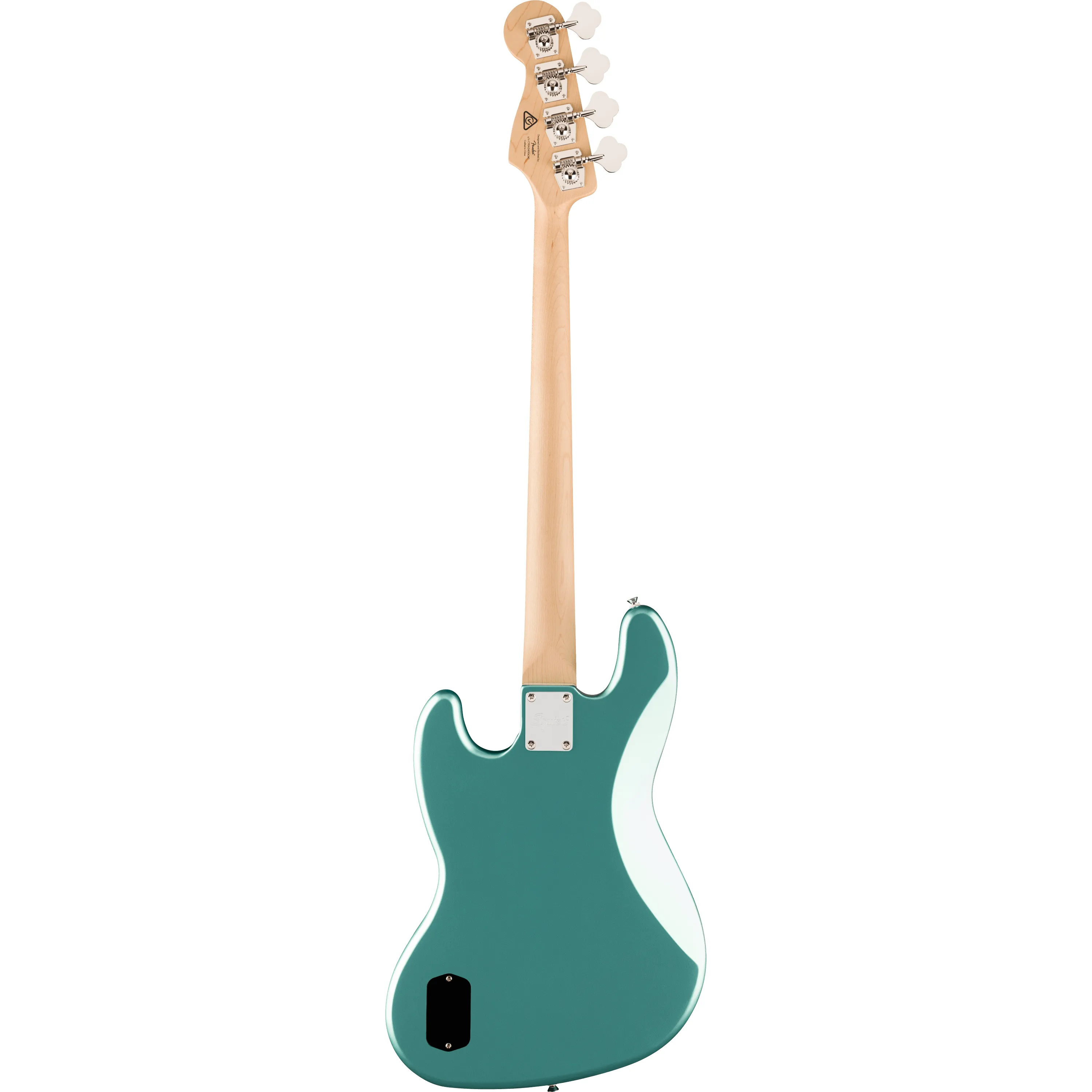Squier Affinity Active Jazz Bass IL Mystic Sea Foam Green back view