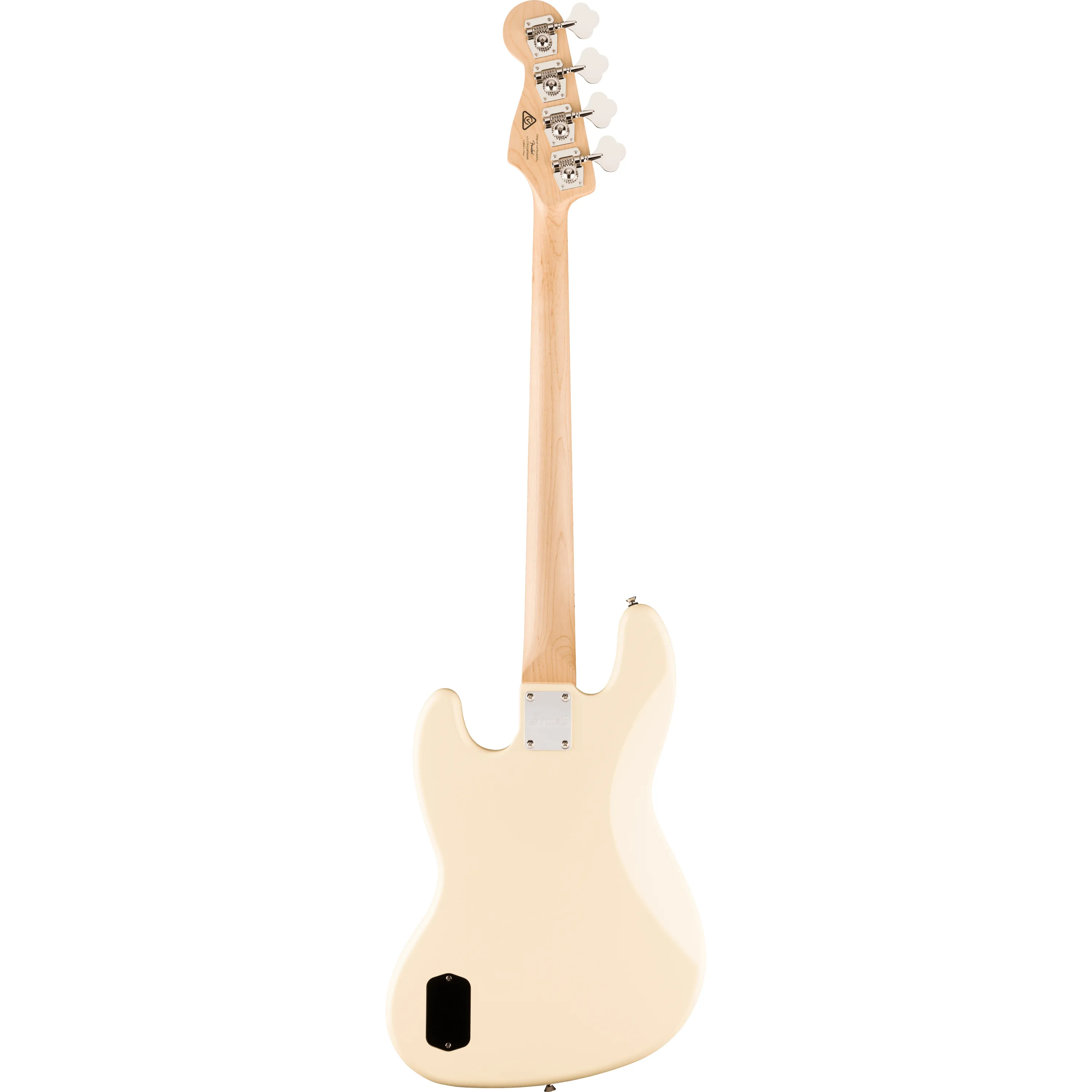 Squier Affinity Active Jazz Bass MN Olympic White back view
