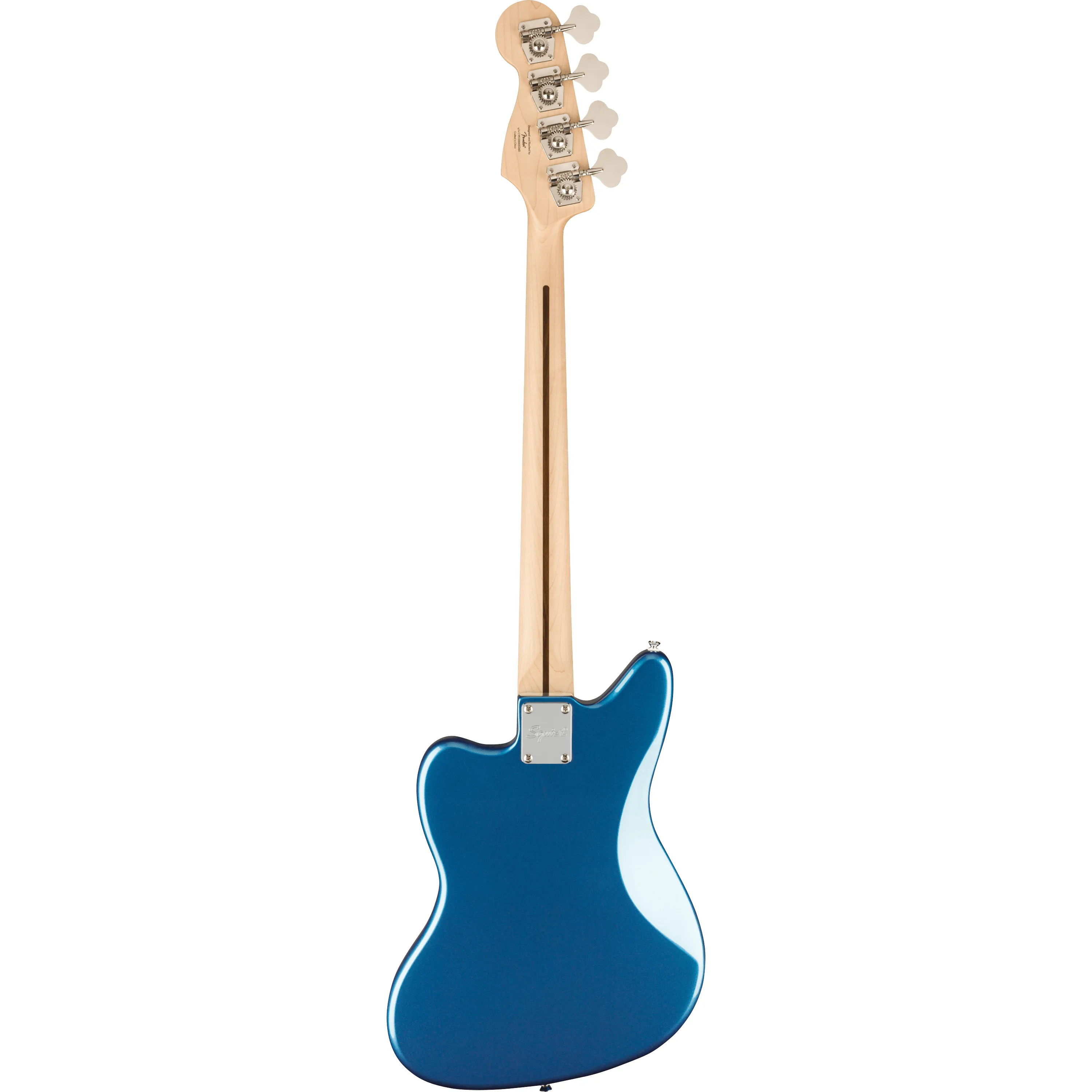 Squier Affinity Jaguar Bass H MN Lake Placid Blue back view