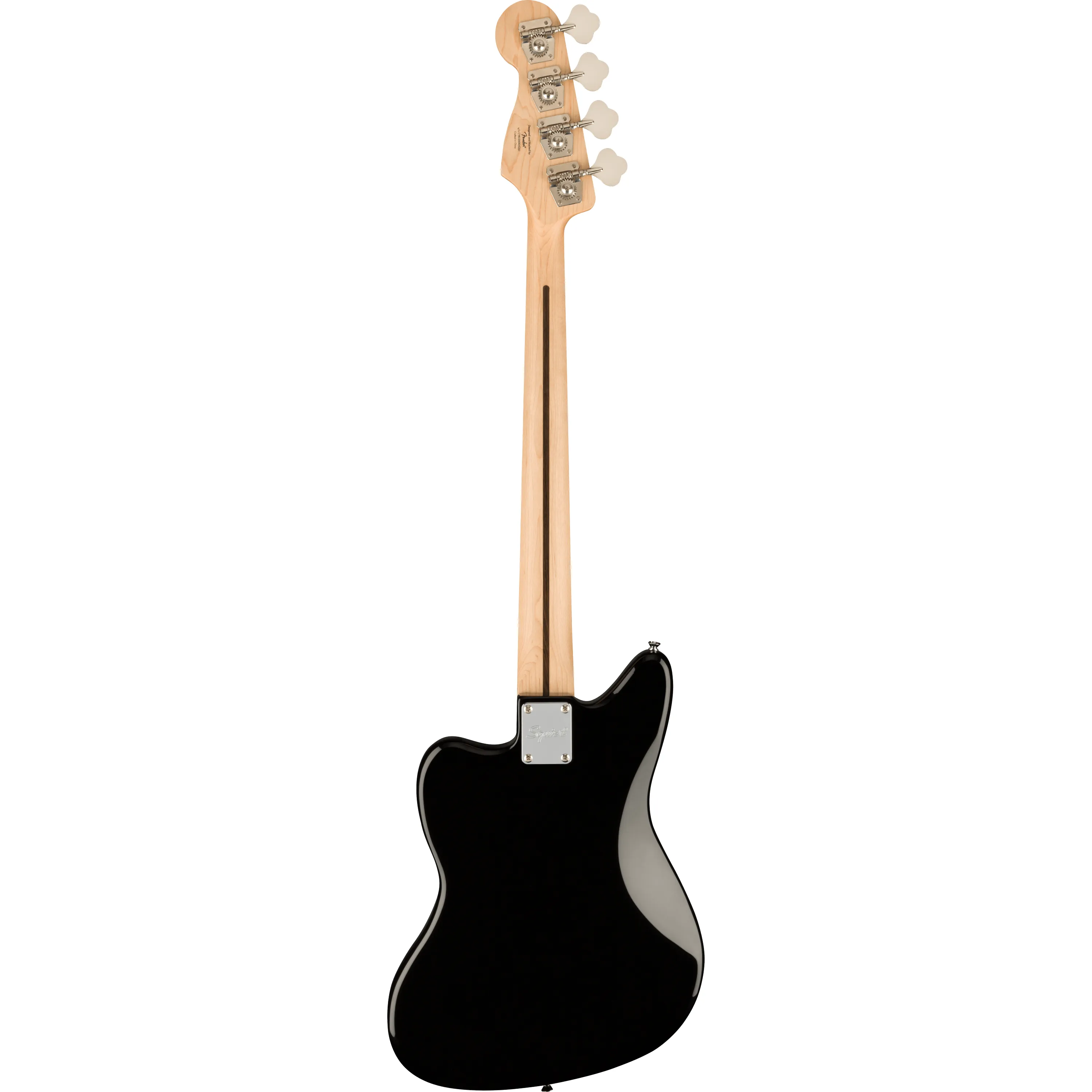 Squier Affinity Jaguar Bass H MN Black back view