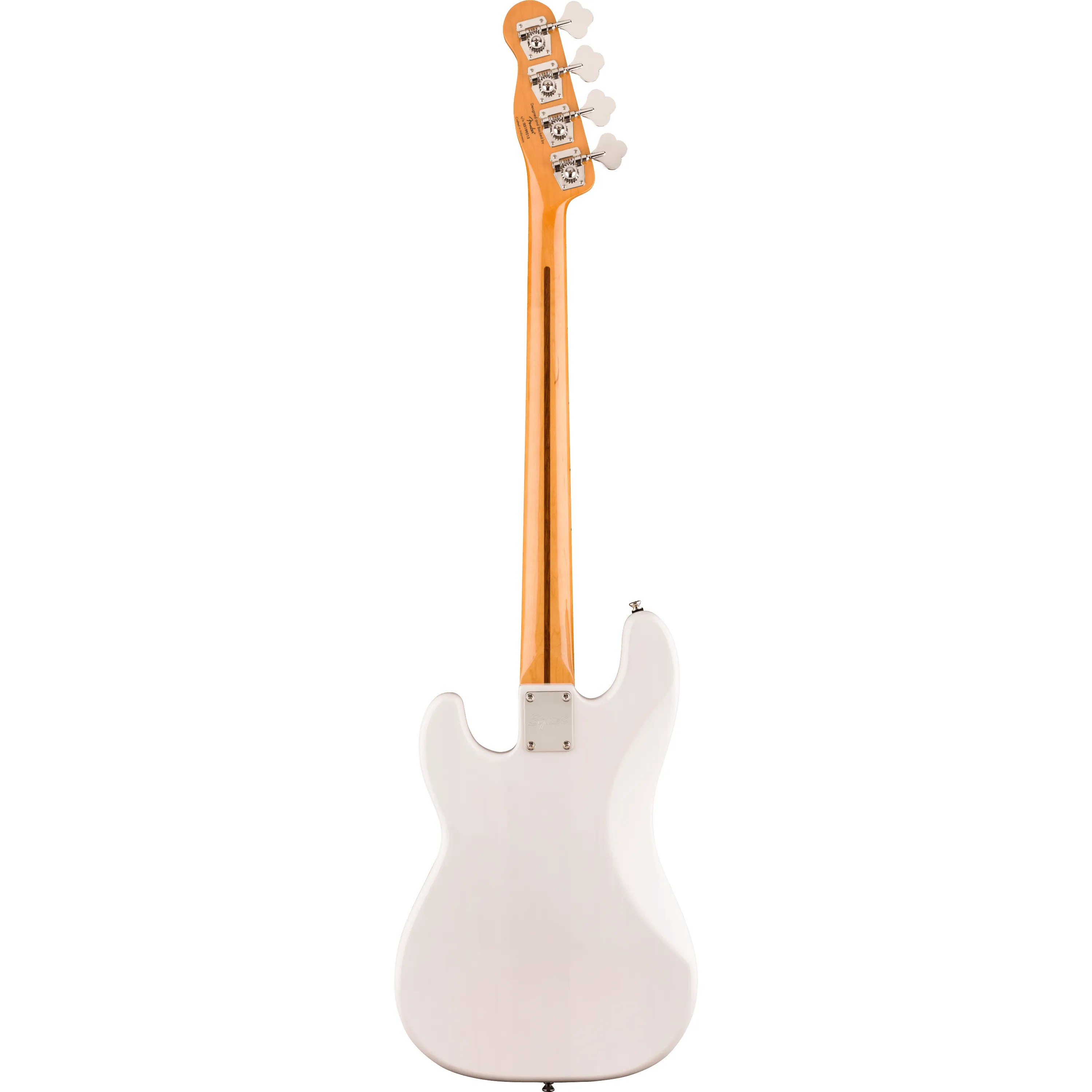 Squier Classic Vibe 50s Precision Bass MN White Blonde back view