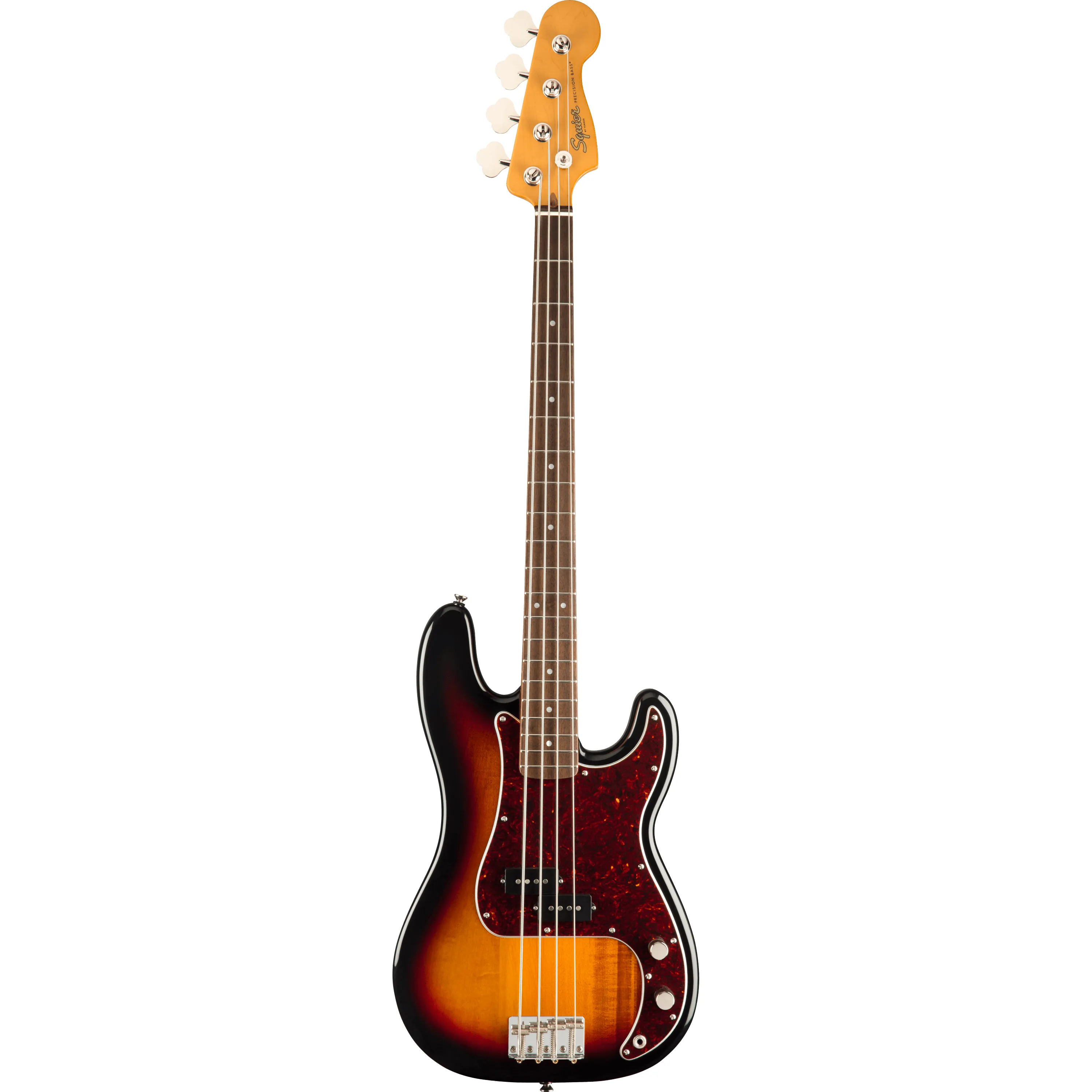 Squier Classic Vibe 60s Precision Bass IL 3-Color Sunburst front view
