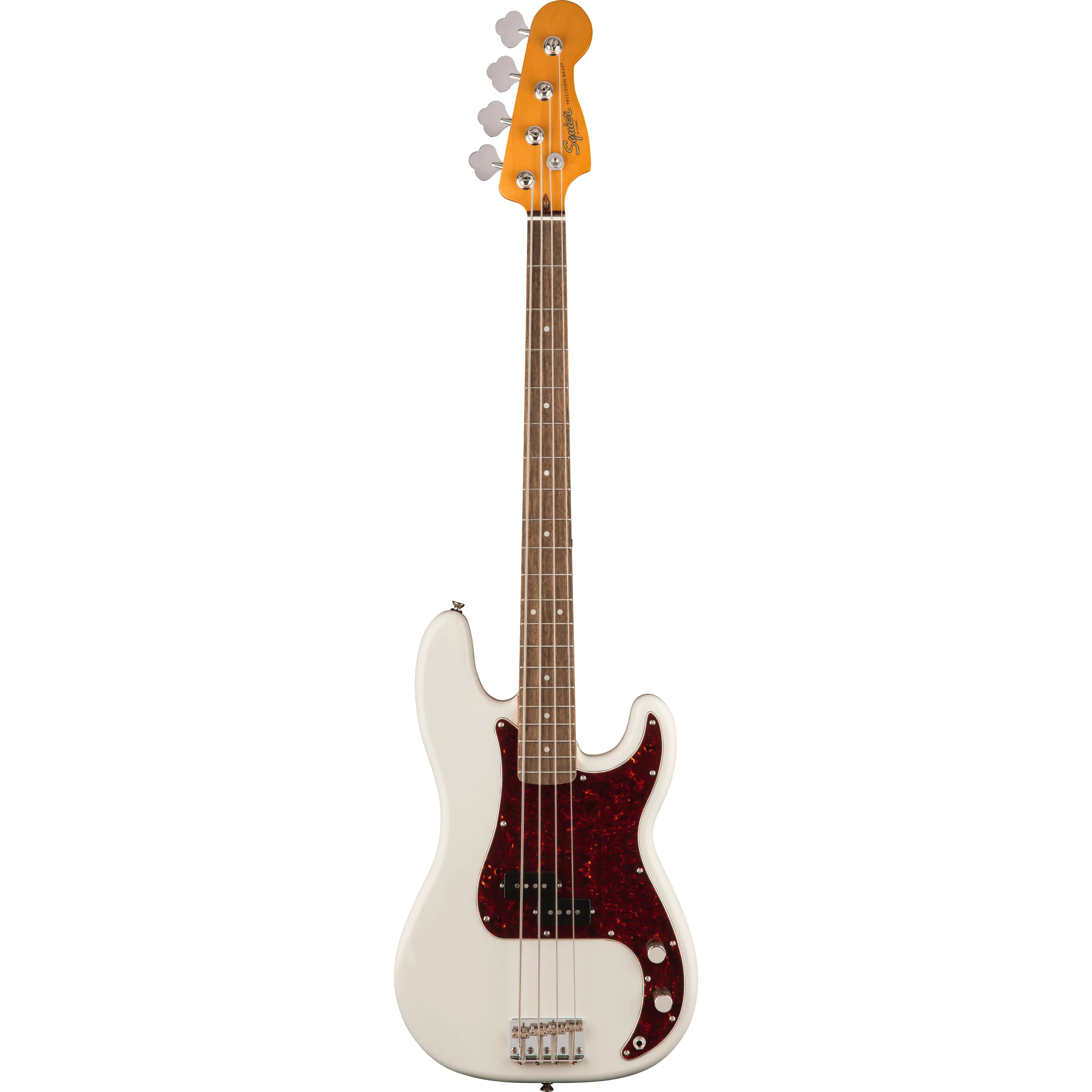 Squier Classic Vibe 60s Precision Bass IL Olympic White front view
