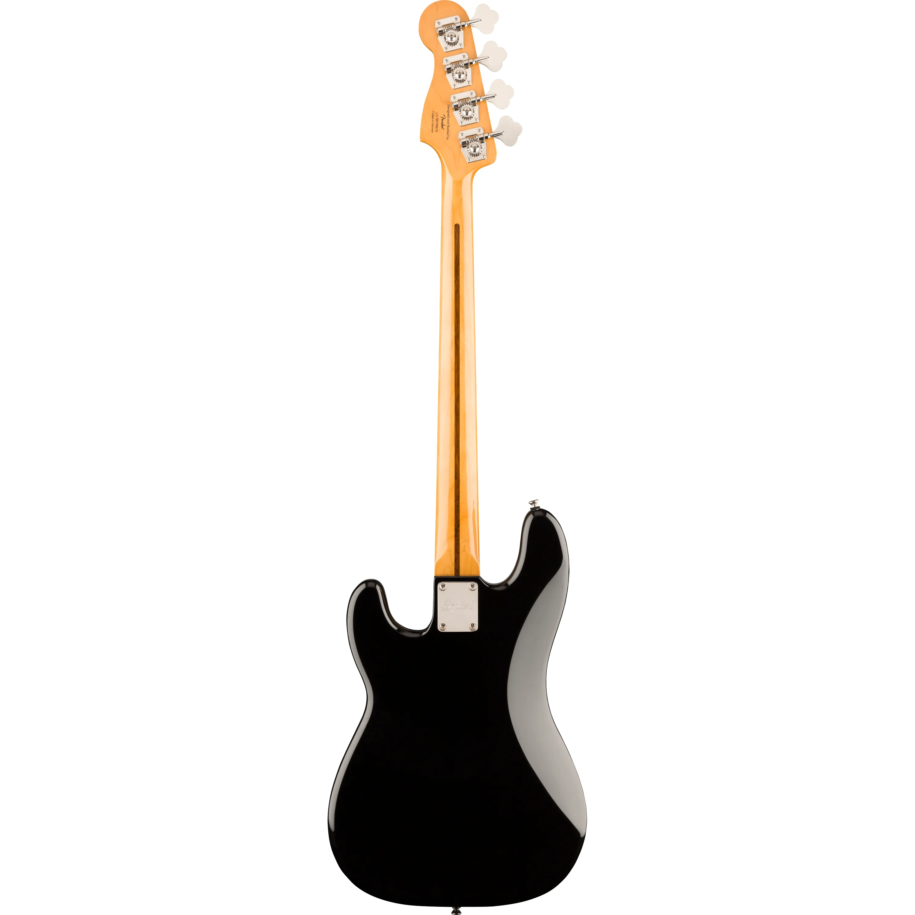 Squier Classic Vibe 70s Precision Bass MN Black back view