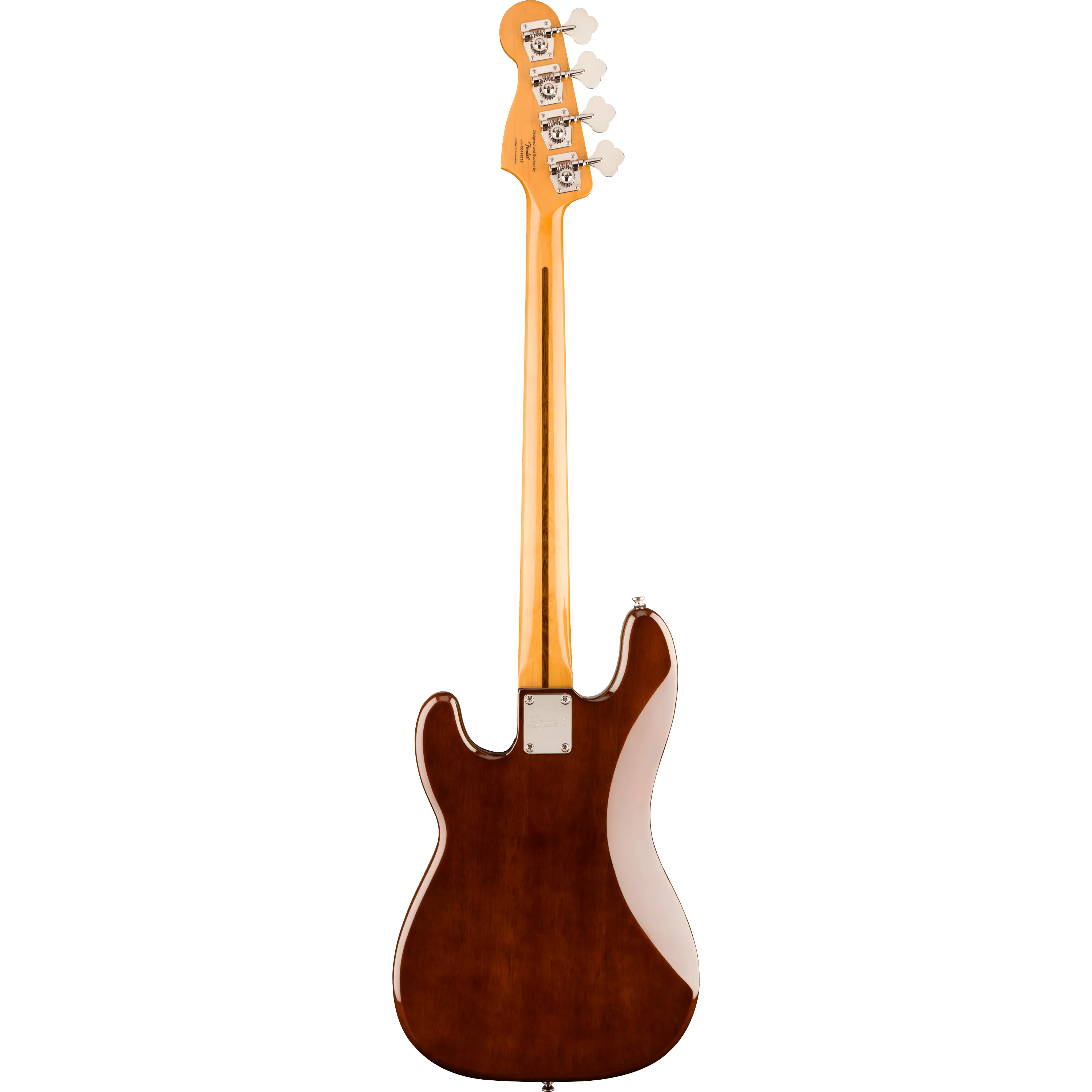 Squier Classic Vibe 70s Precision Bass MN Walnut back view