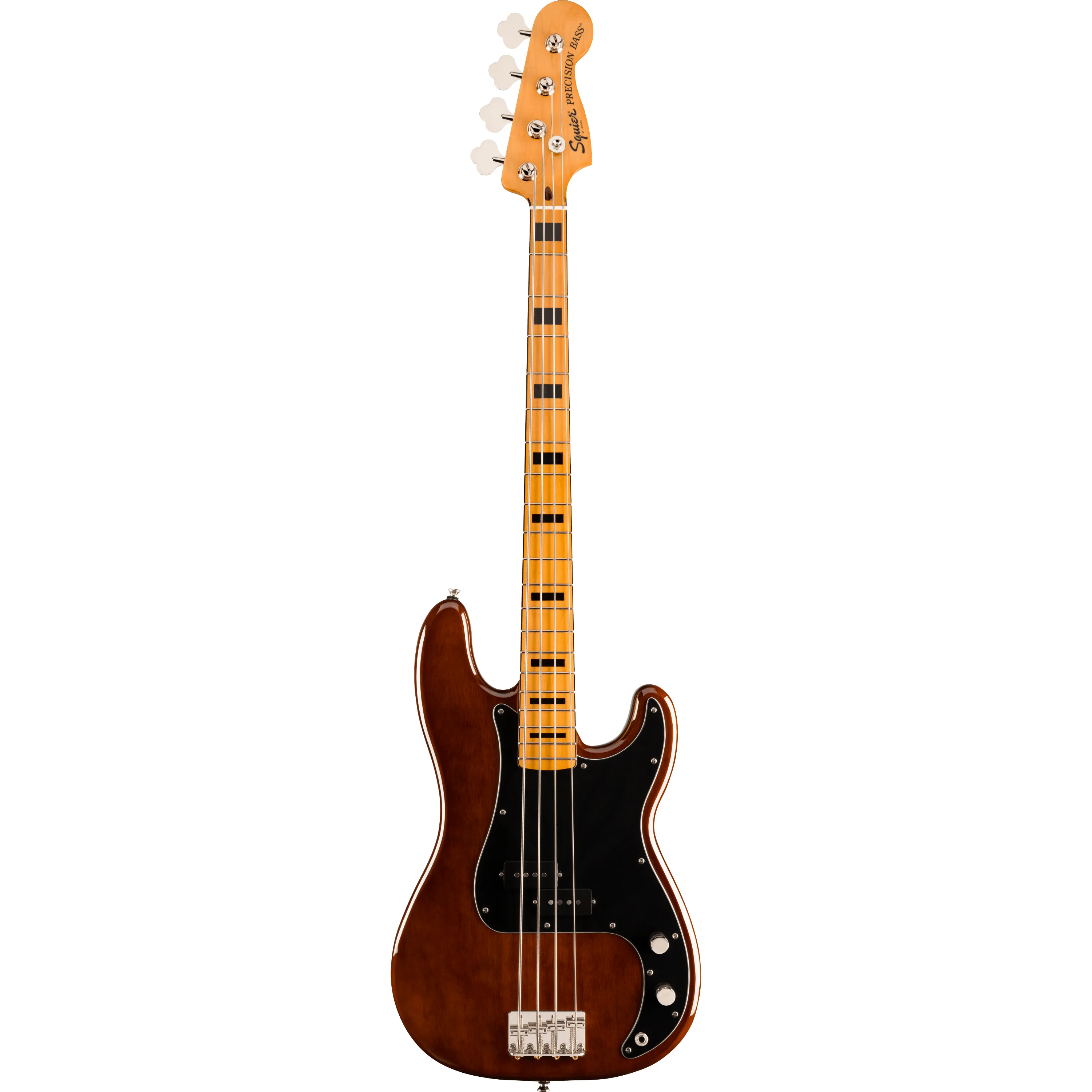 Squier Classic Vibe 70s Precision Bass MN Walnut front view