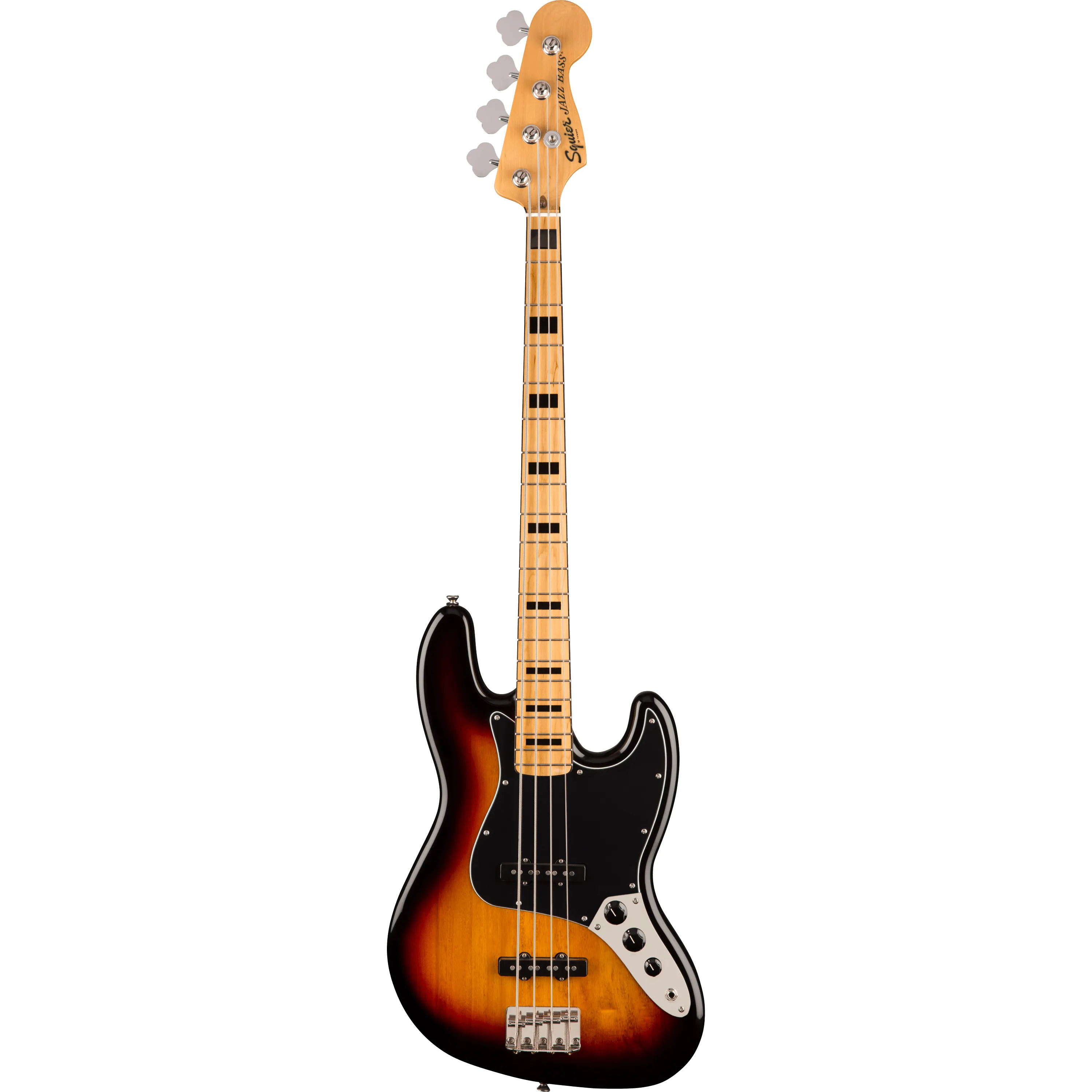 Squier Classic Vibe 70s Jazz Bass MN 3-Color Sunburst front view