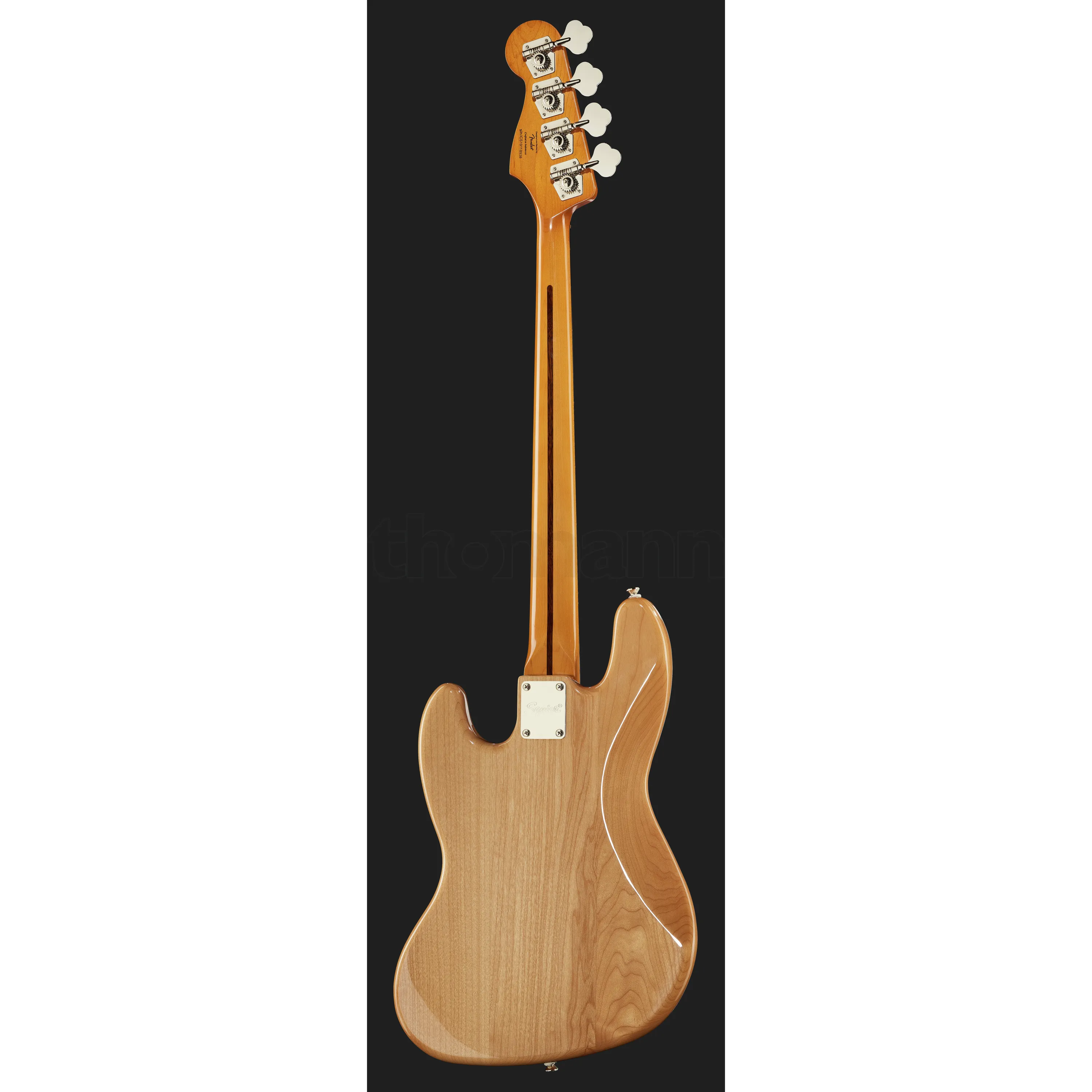 Squier Classic Vibe 70s Jazz Bass MN Natural back view