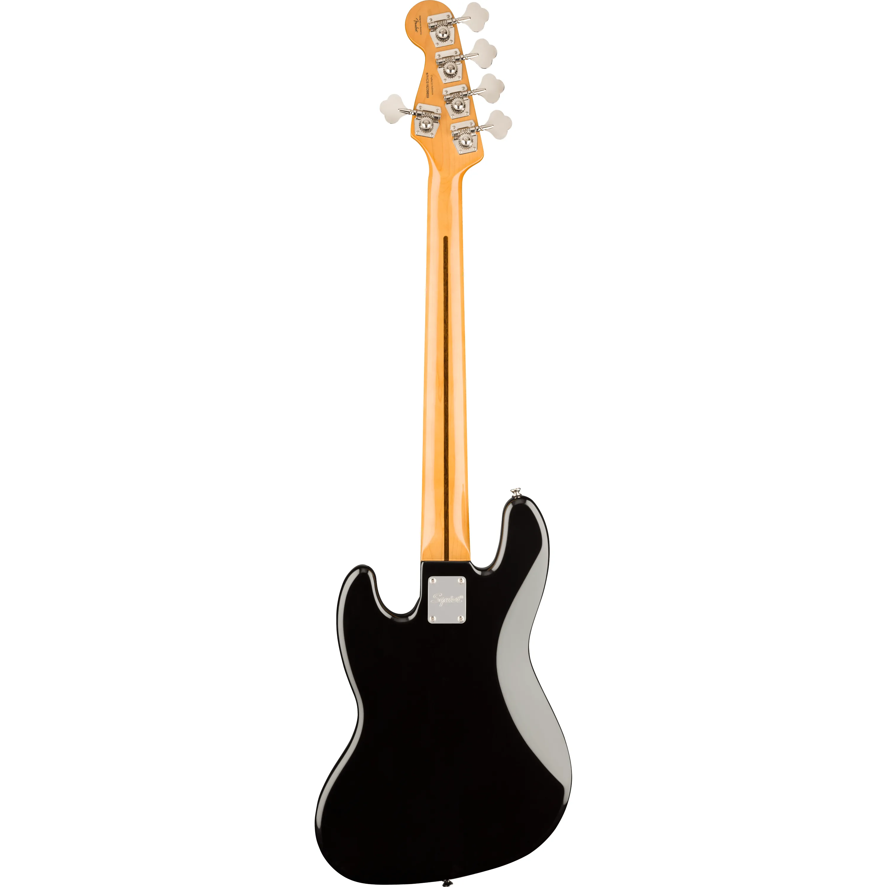 Squier Classic Vibe 70s Jazz Bass V MN Black back view