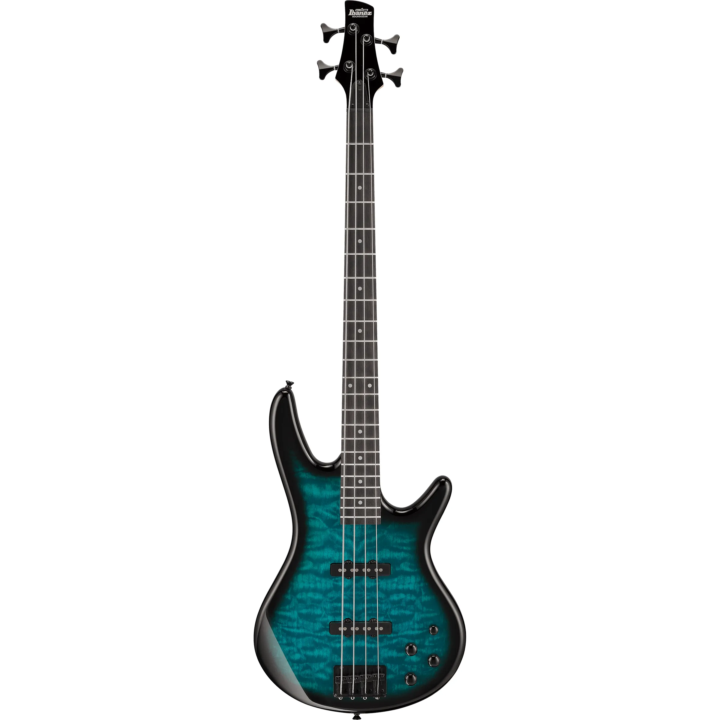 Ibanez GSR280QA Gio Transparent Marine Sunburst front view
