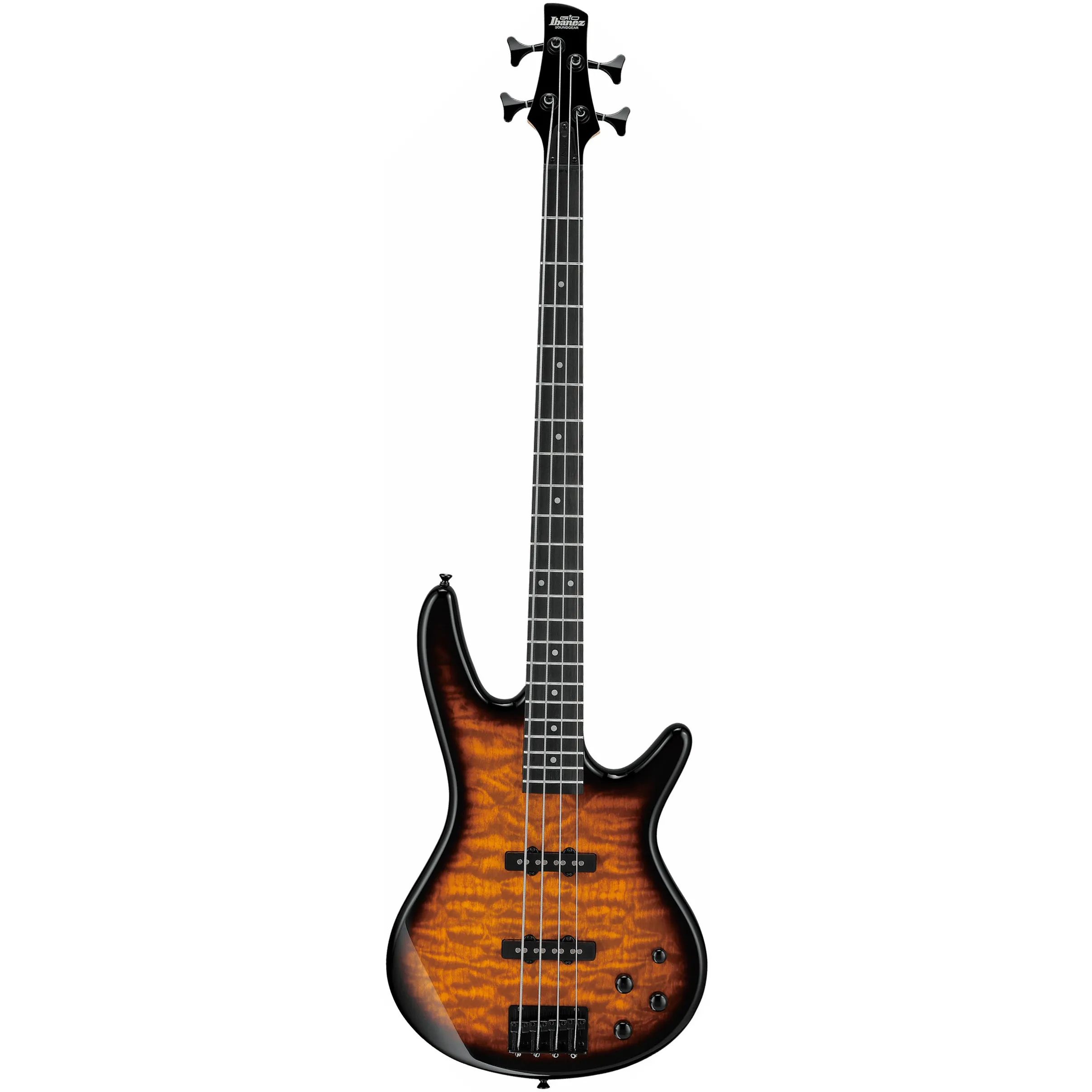 Ibanez GSR280QA Gio Transparent Yellow Sunburst front view
