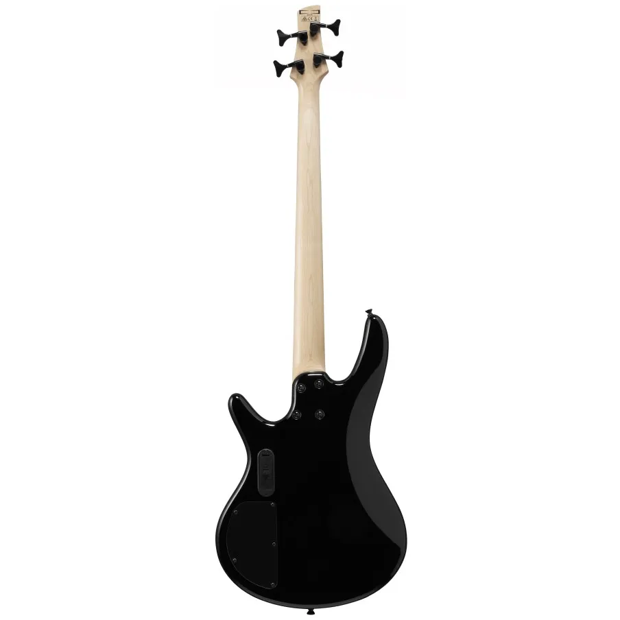 Ibanez GSR280QA Gio Transparent Black Sunburst back view