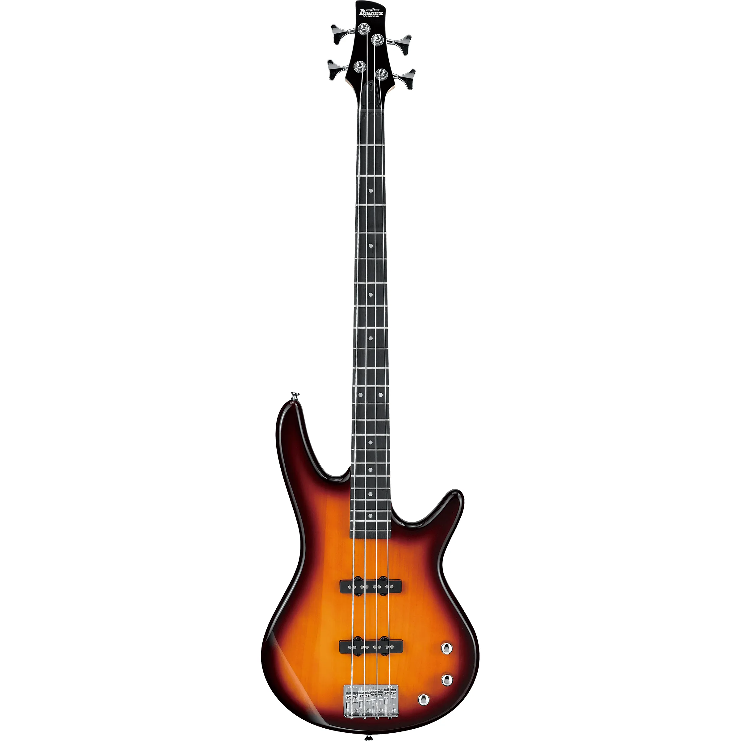 Ibanez GSR180 Gio Brown Sunburst front view
