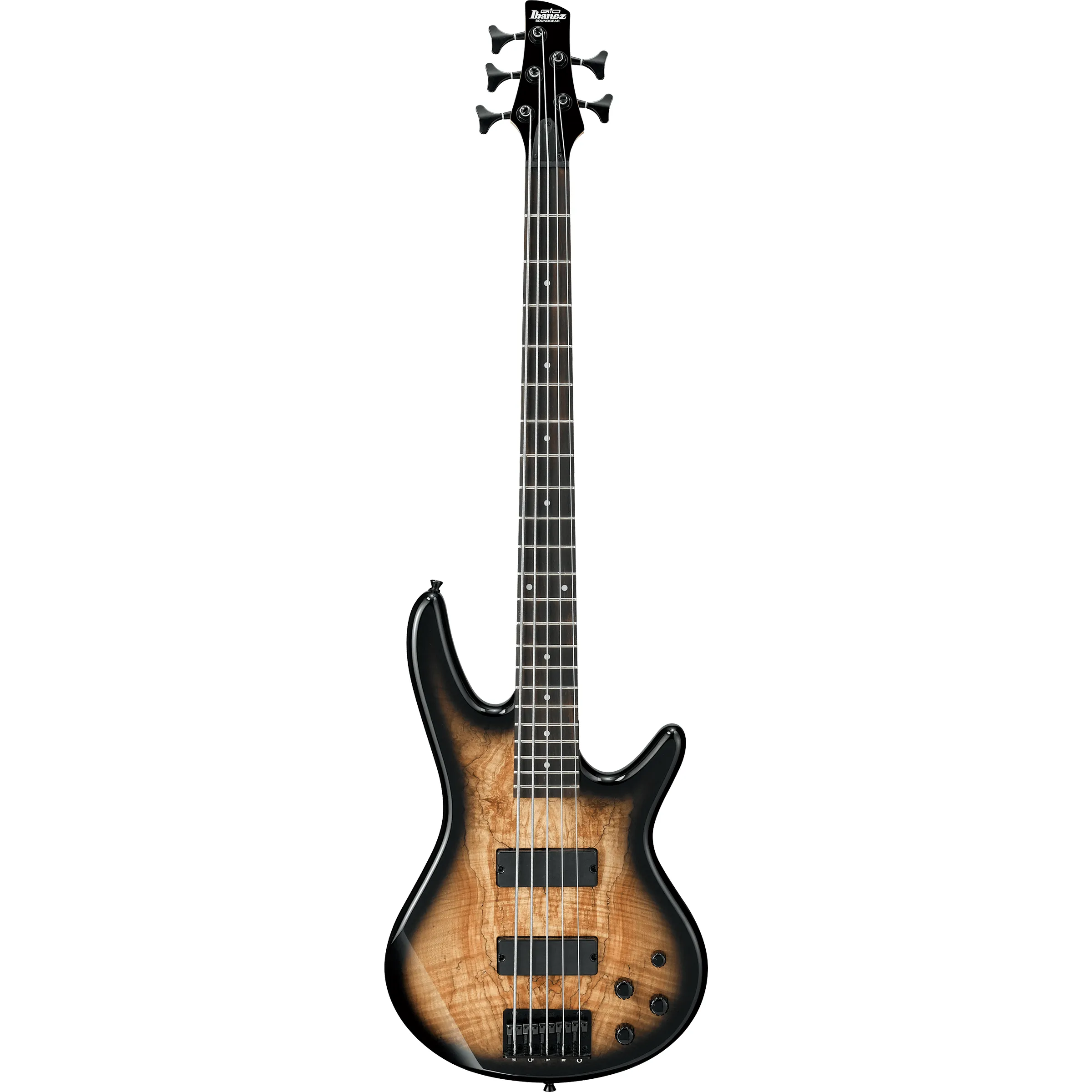 Ibanez GSR205SM Gio Natural Gray Burst front view