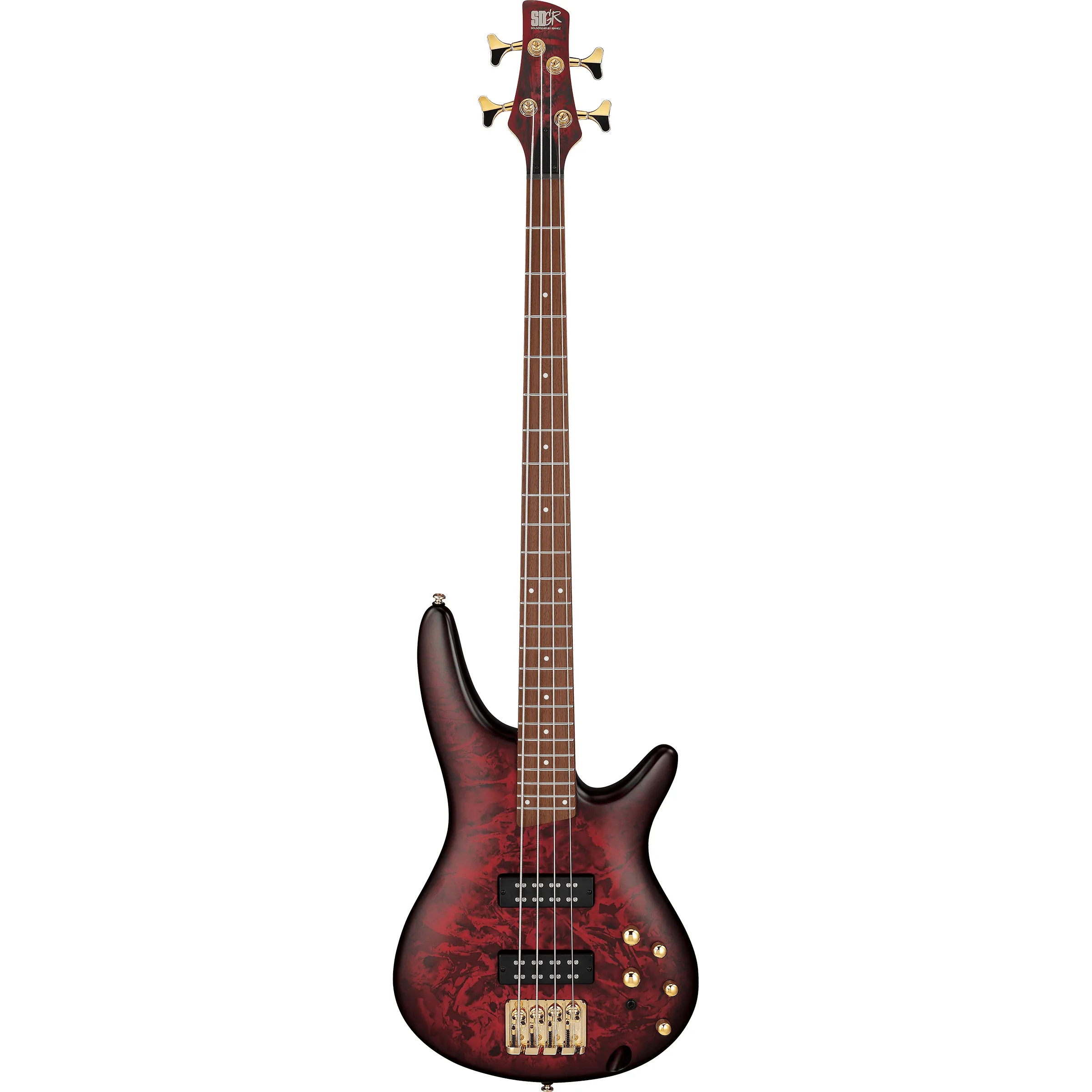 Ibanez SR300EDX Standard Wine Red Frozen Matte front view