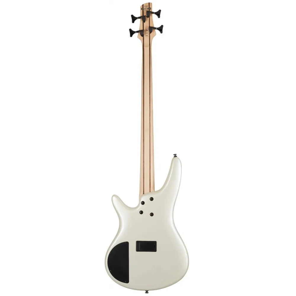 Ibanez SR300E Standard Pearl White back view