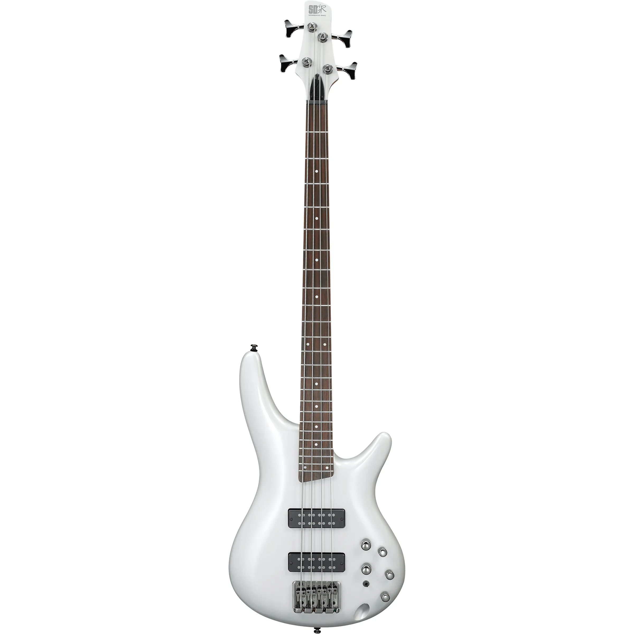 Ibanez SR300E Standard Pearl White front view
