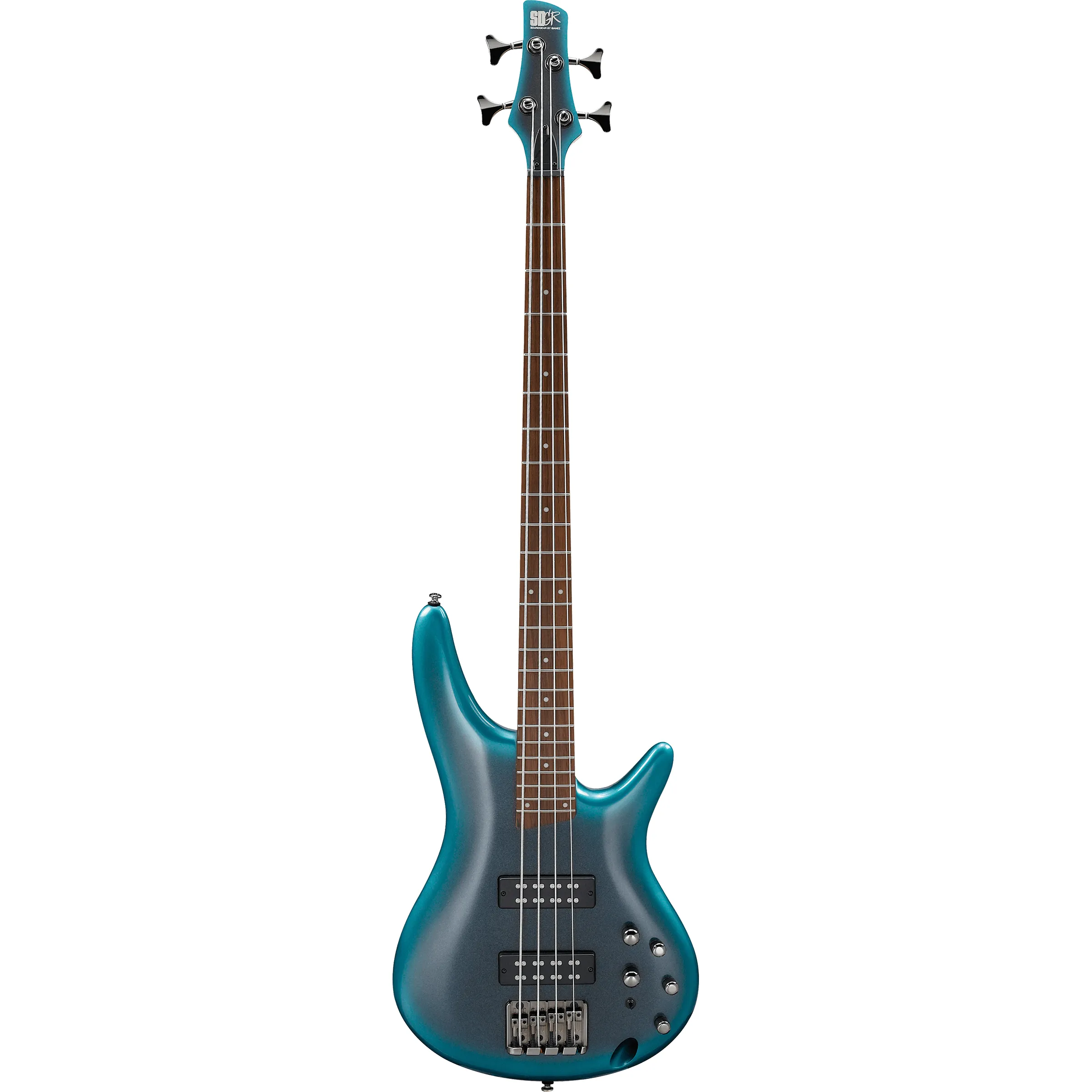 Ibanez SR300E Standard Cerulean Aura Burst front view