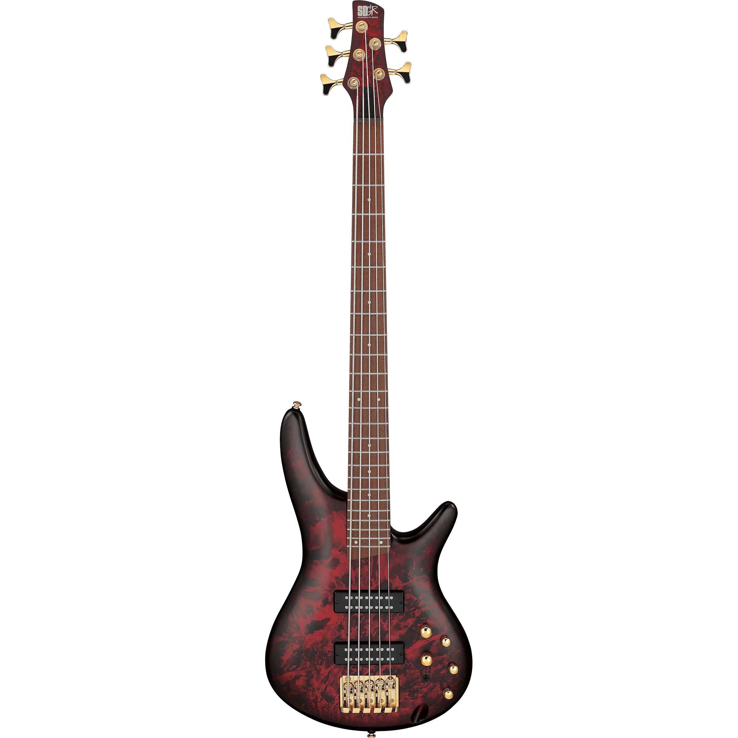 Ibanez SR305EDX Standard Wine Red Frozen Matte front view