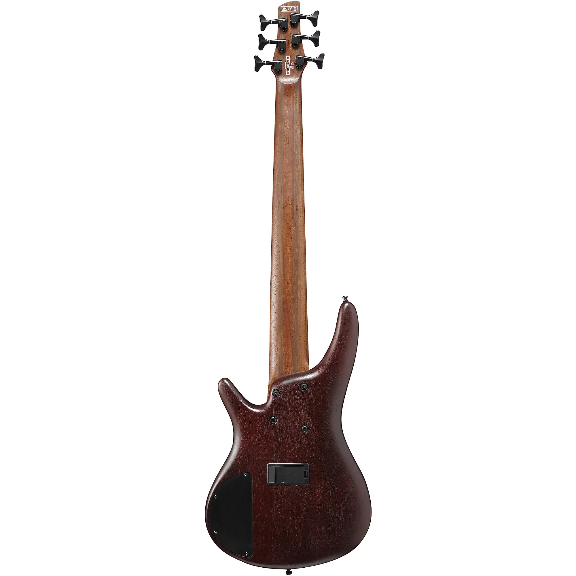 Ibanez SR506E Standard Brown Mahogany back view