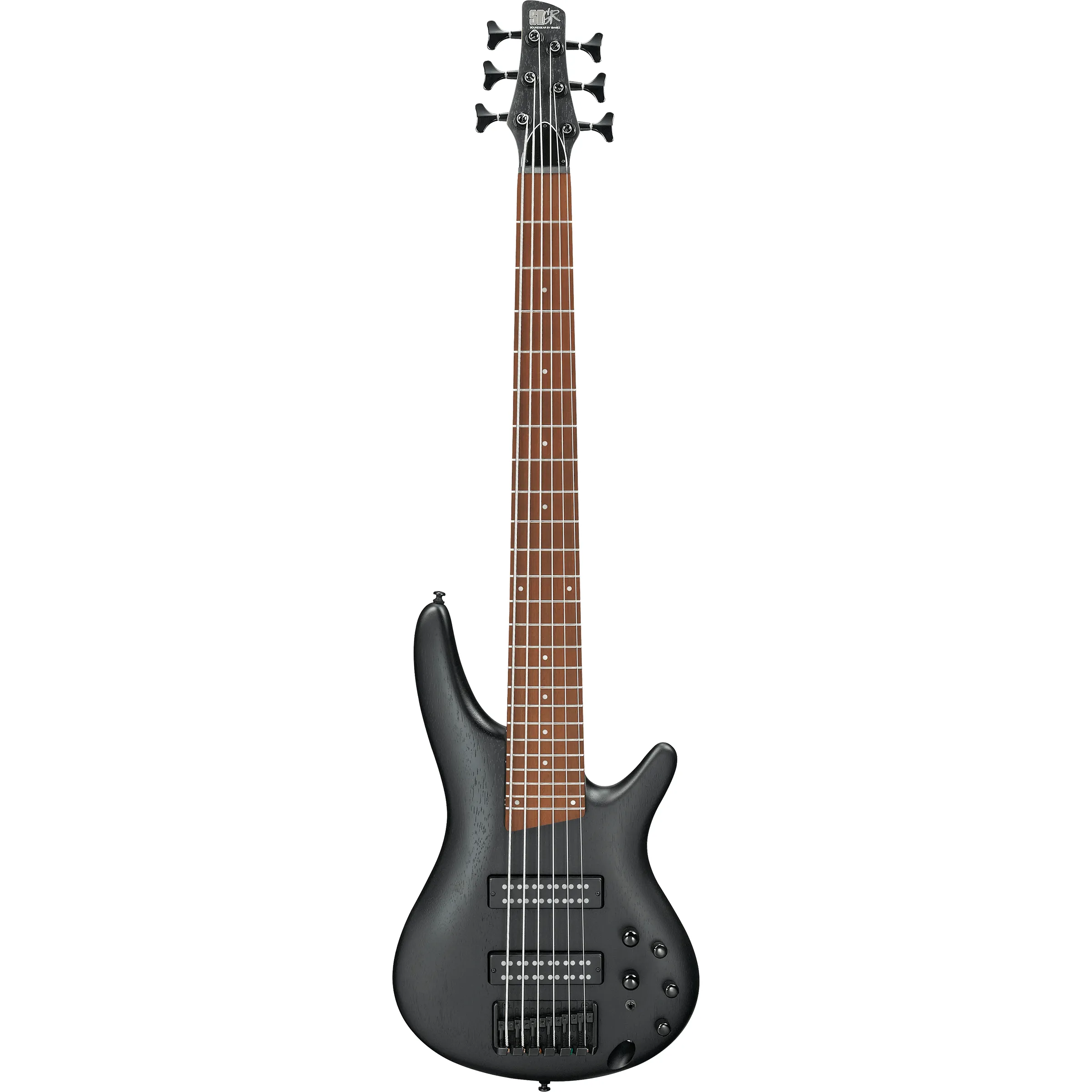 Ibanez SR306EB Standard Weathered Black front view