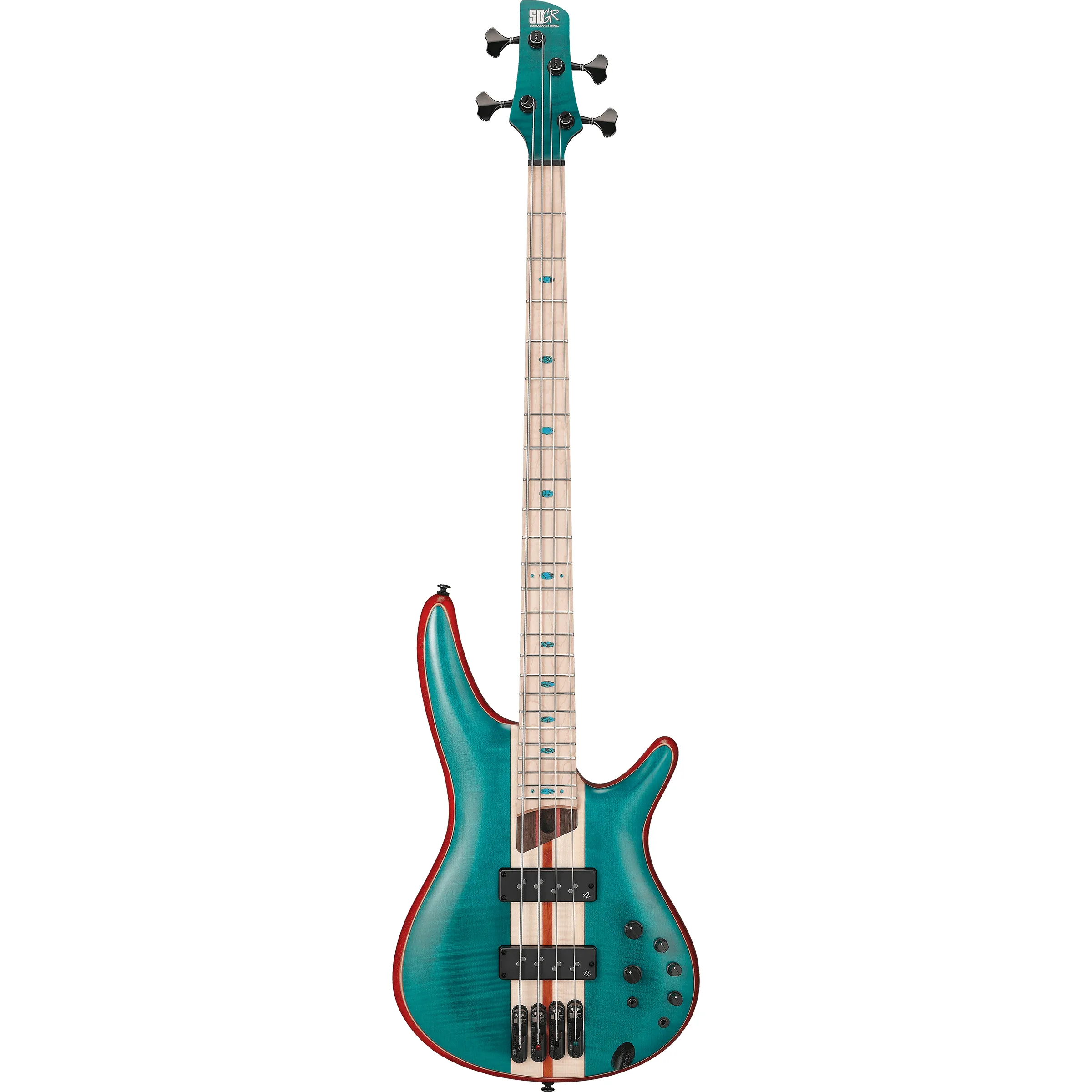 Ibanez SR1420B Premium Caribbean Green Low Gloss front view