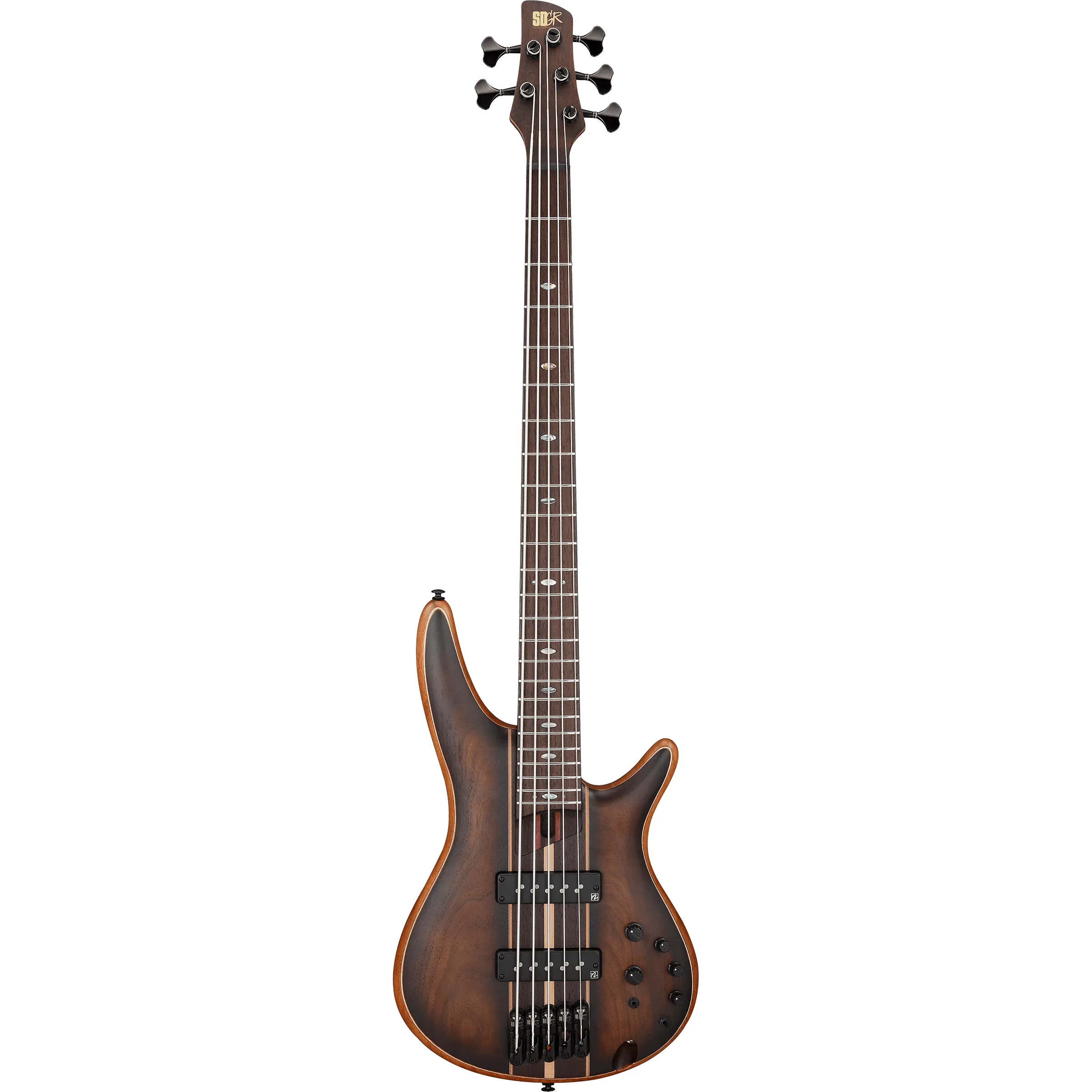 Ibanez SR1355B Premium Dual Mocha Burst Flat front view