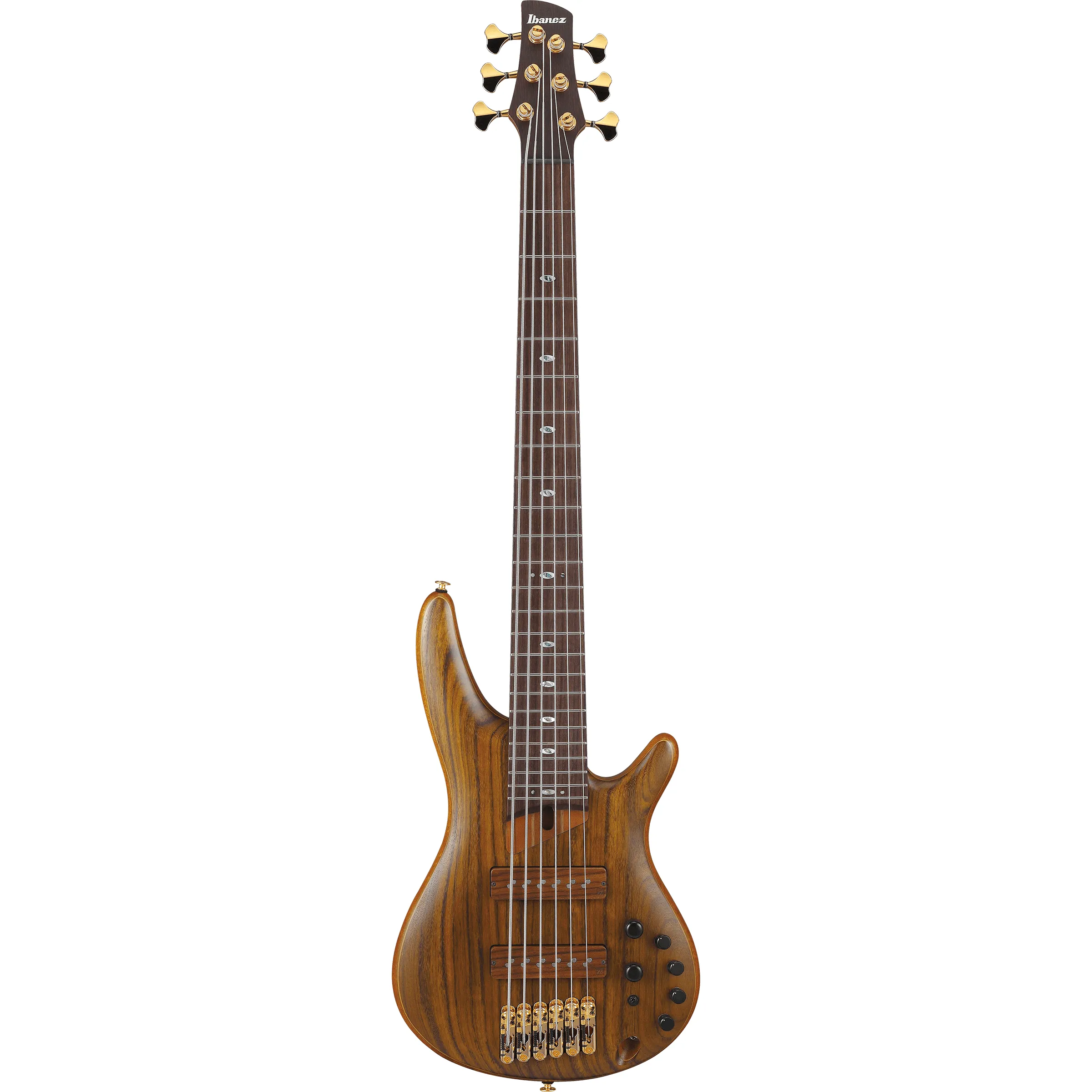 Ibanez SR5506 Prestige Mocha Flat front view