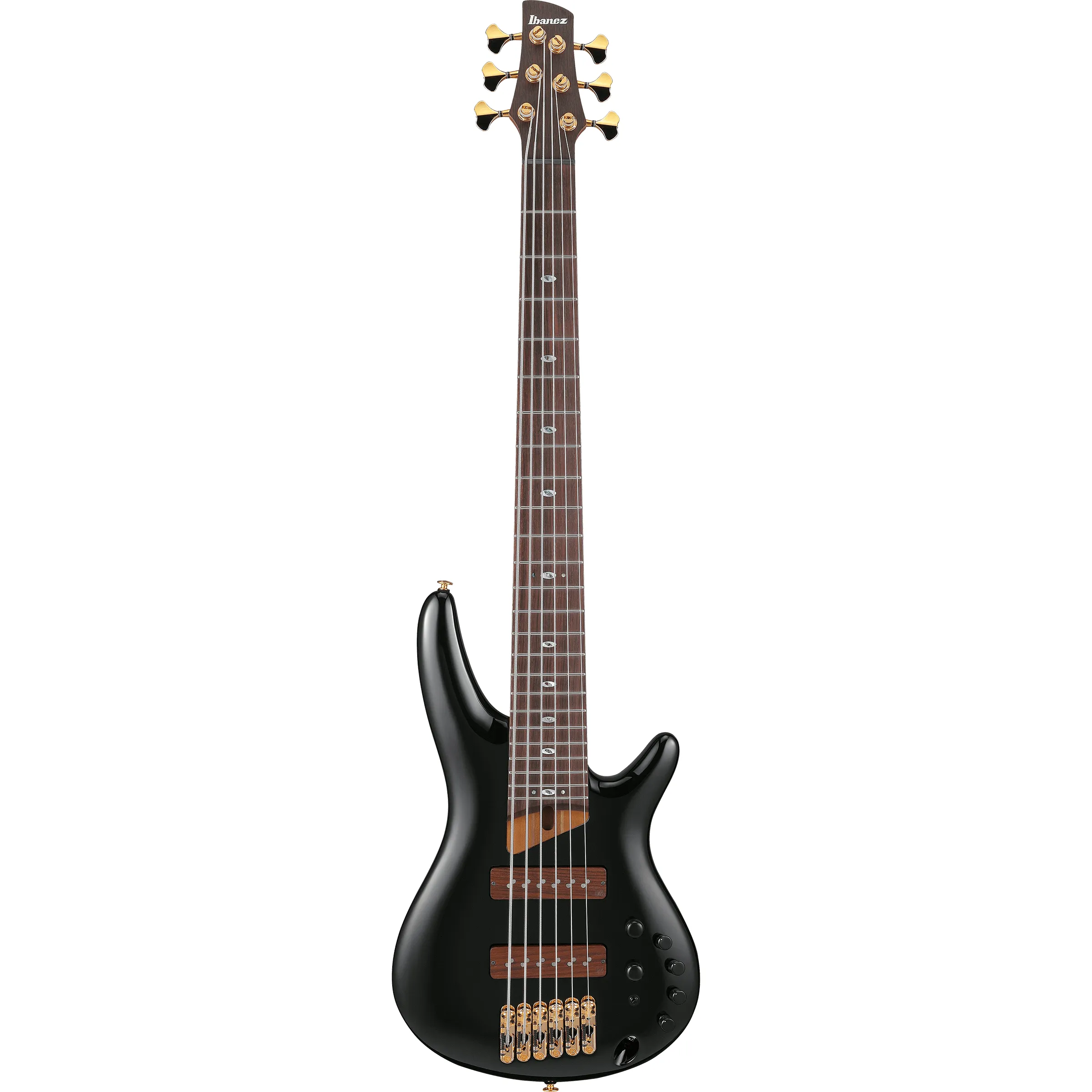 Ibanez SR3506 Prestige Black front view