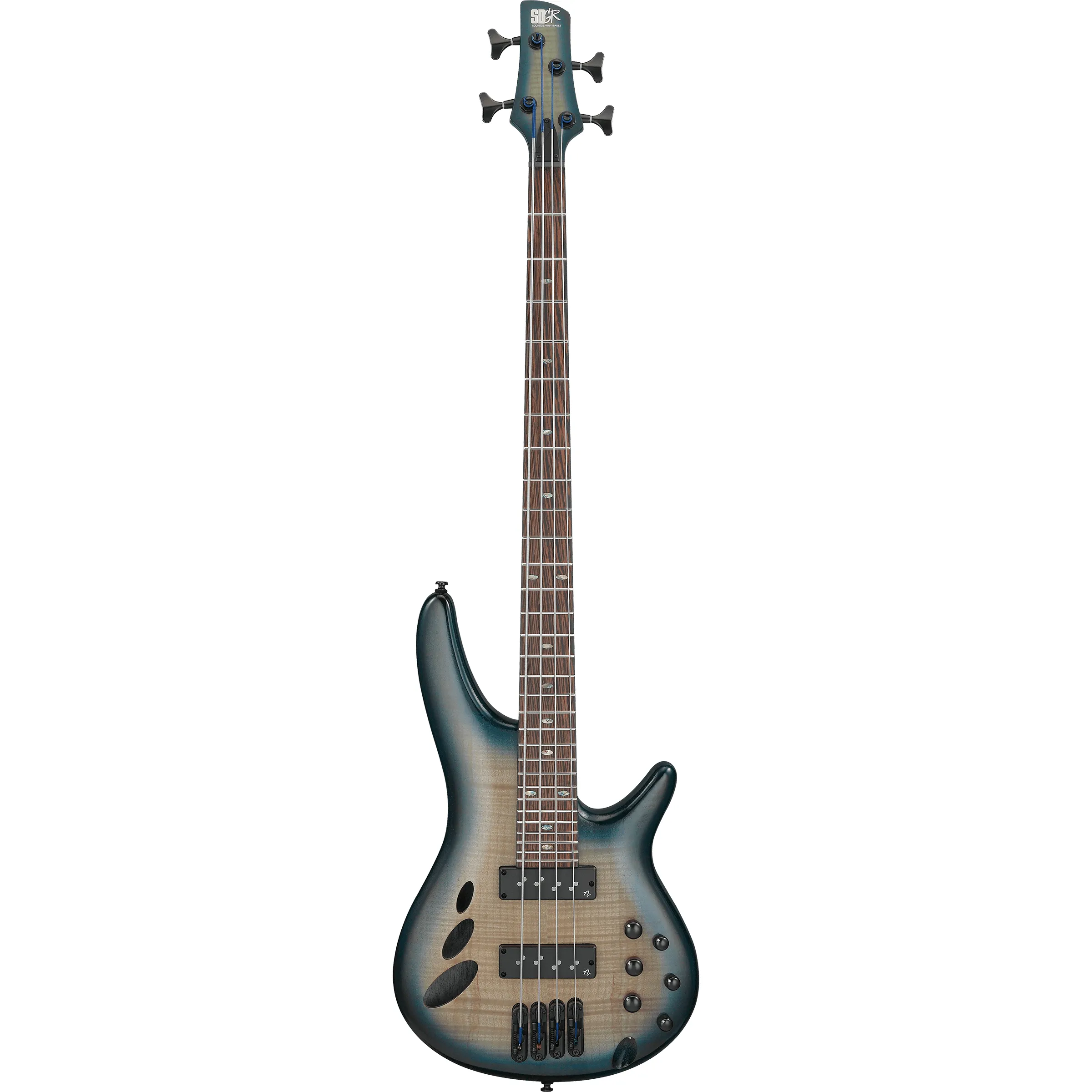 Ibanez SRD900 Workshop Cosmic Blue Starburst Low Gloss front view