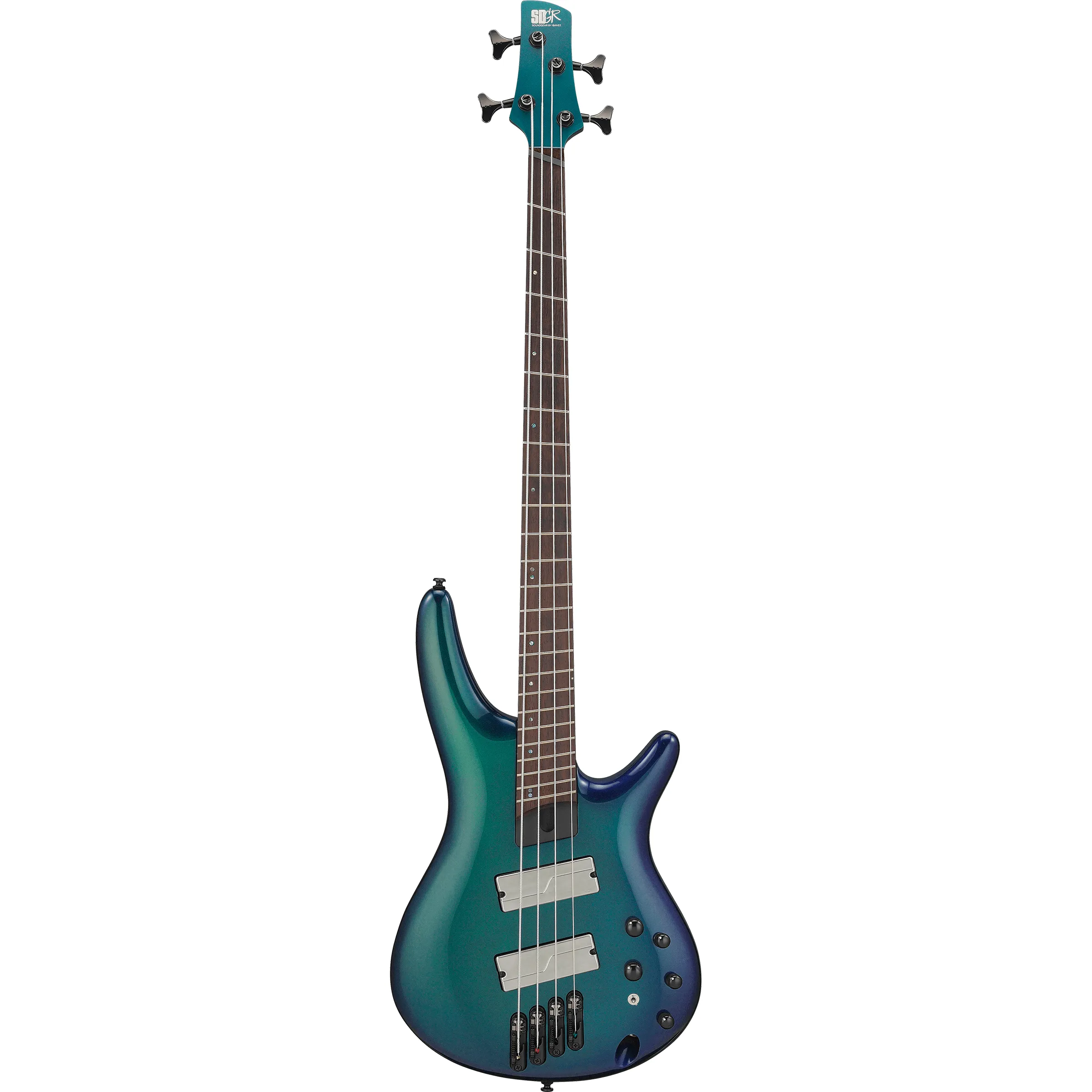 Ibanez SRMS720 Workshop Blue Chameleon front view