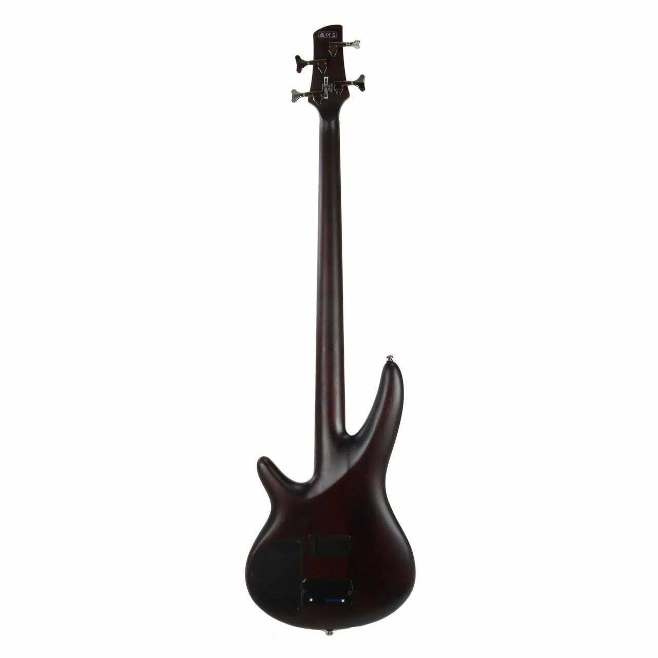 Ibanez SRF700 Workshop Brown Burst Flat back view