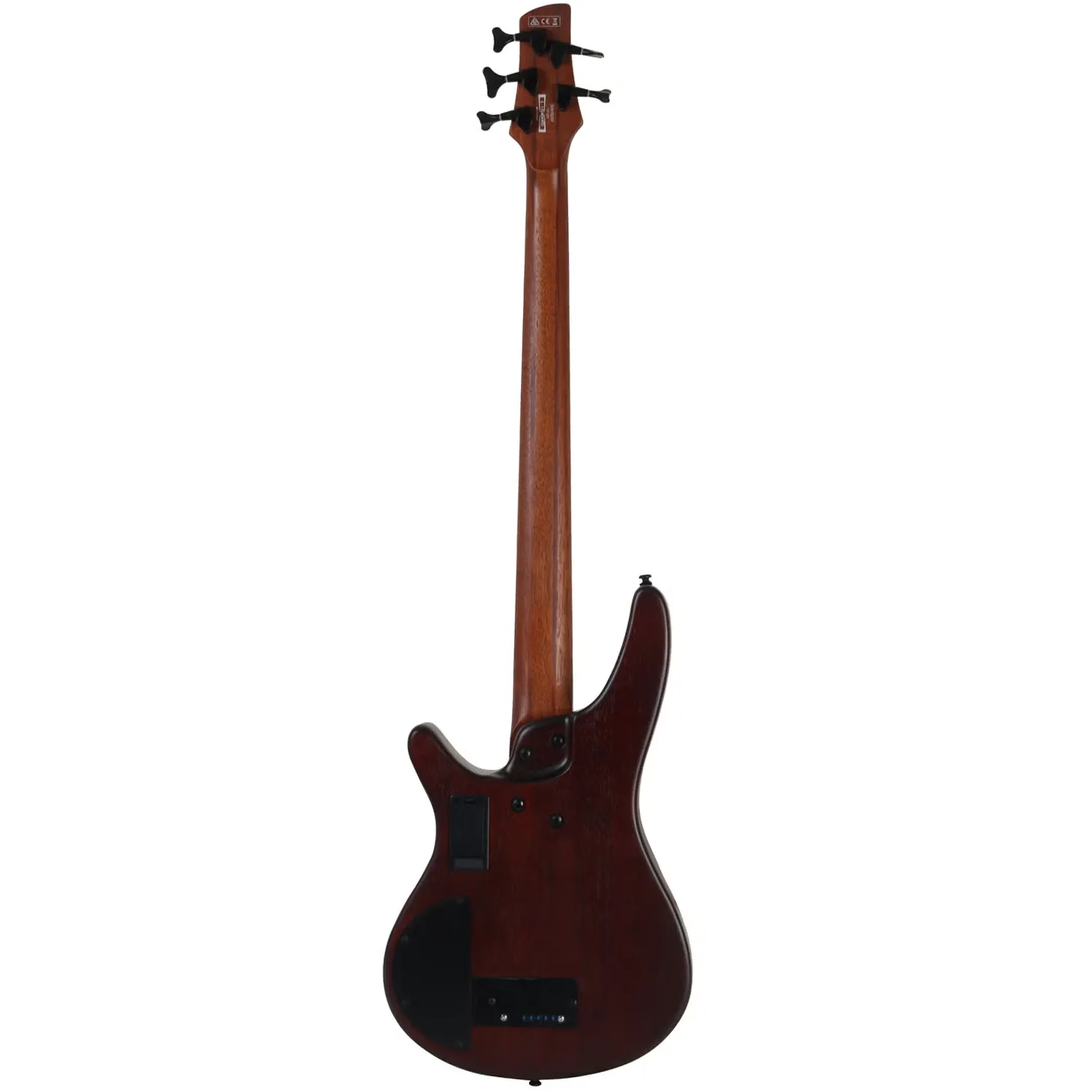 Ibanez SRH505F Workshop Natural Browned Burst Flat back view